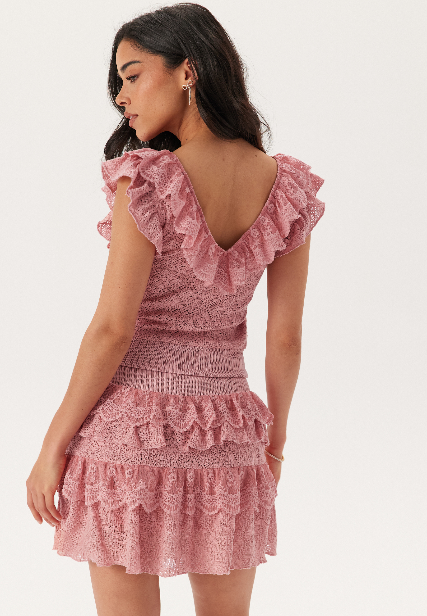 Knitted Frill Top 2