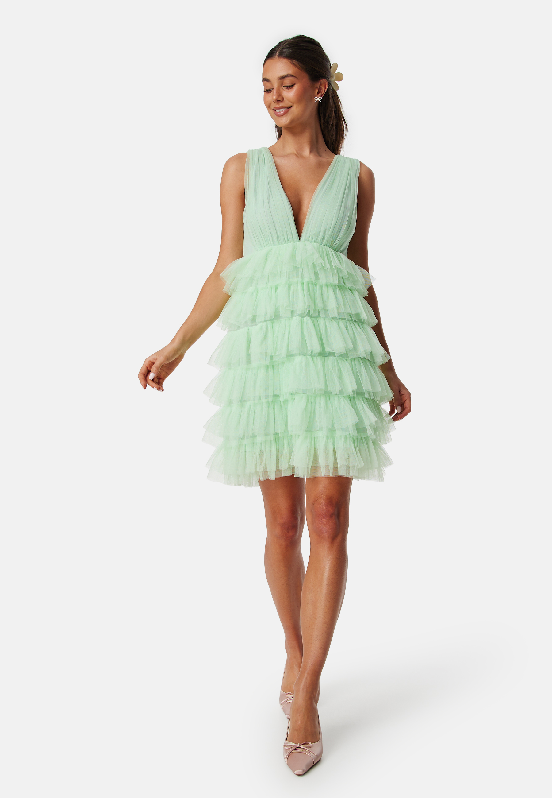 Andrea Tulle Mini Dress 2