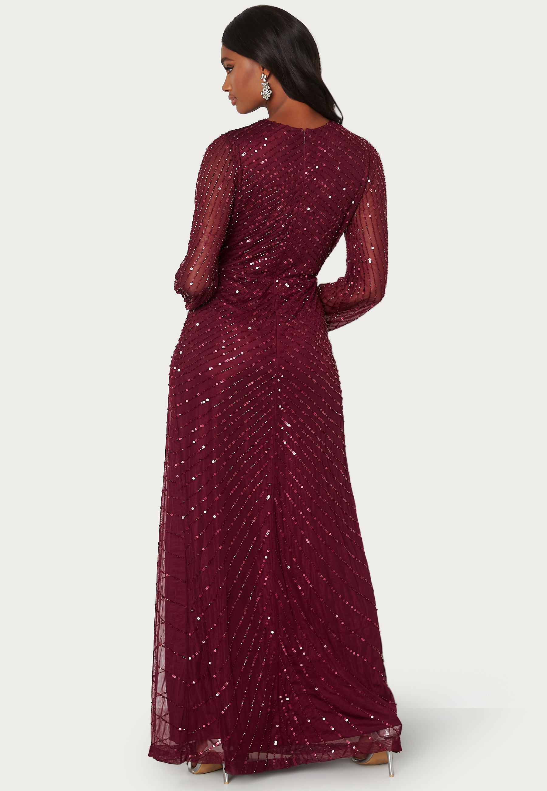 Long Sleeve Sequin Dress 2