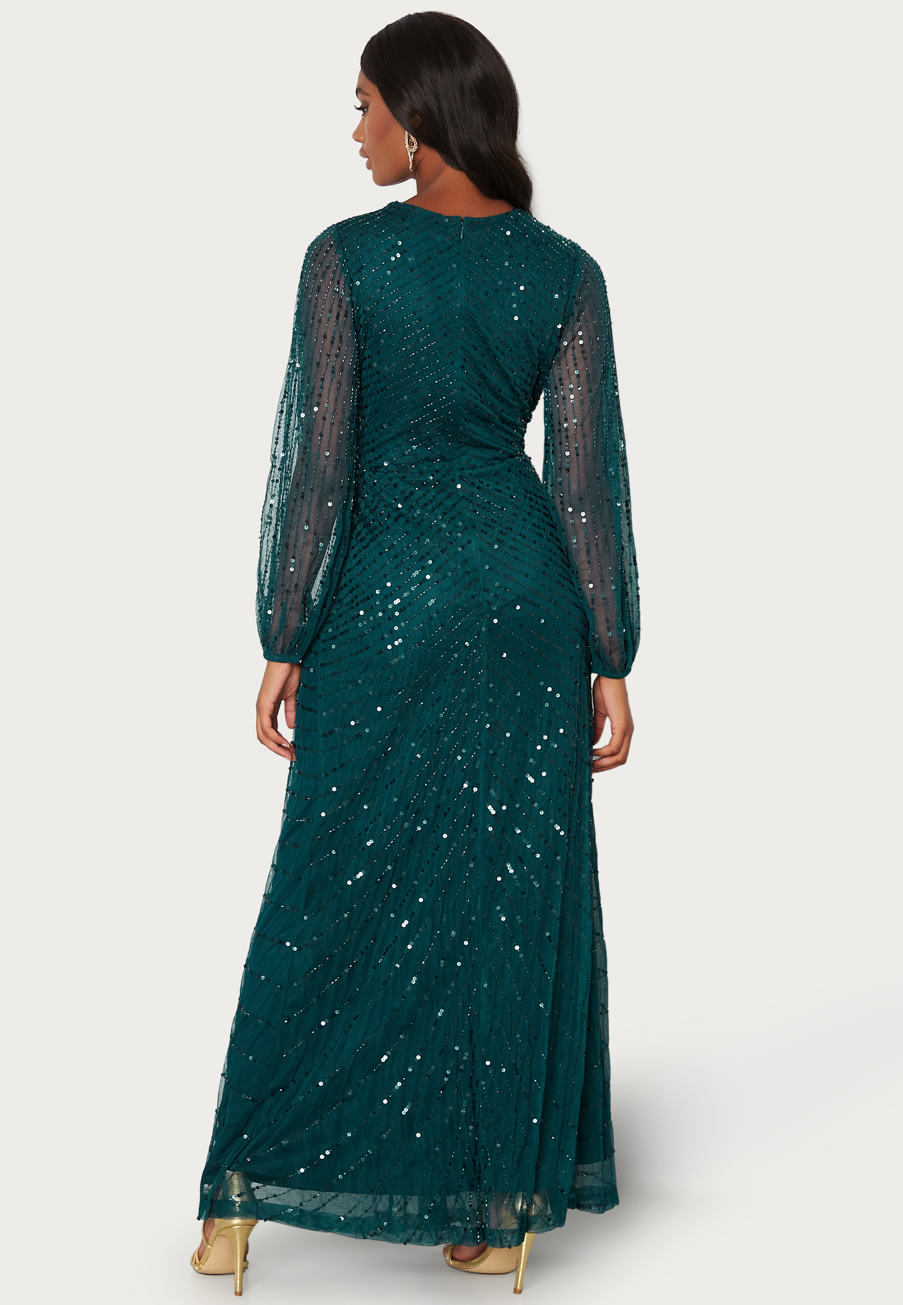 Long Sleeve Sequin Dress 2