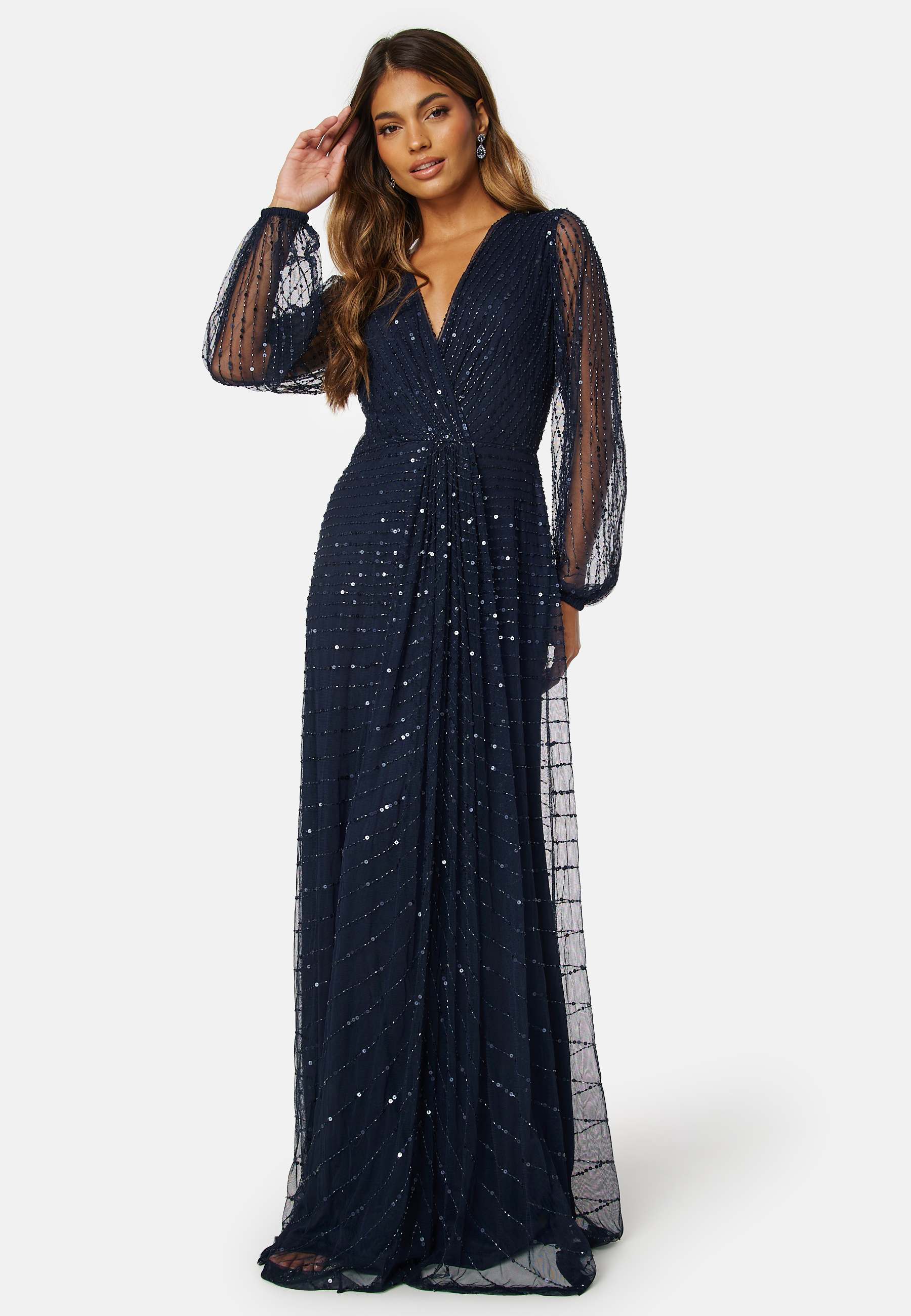 Long Sleeve Seqiun Dress