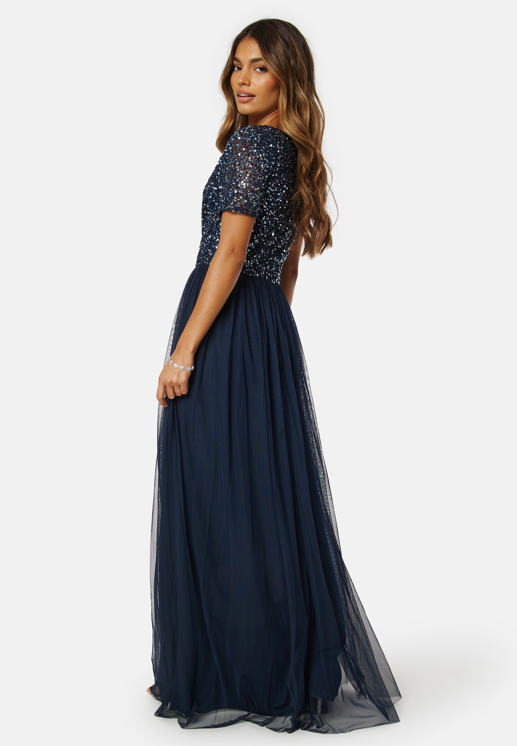 Short Sleeve Sequin Dress 2