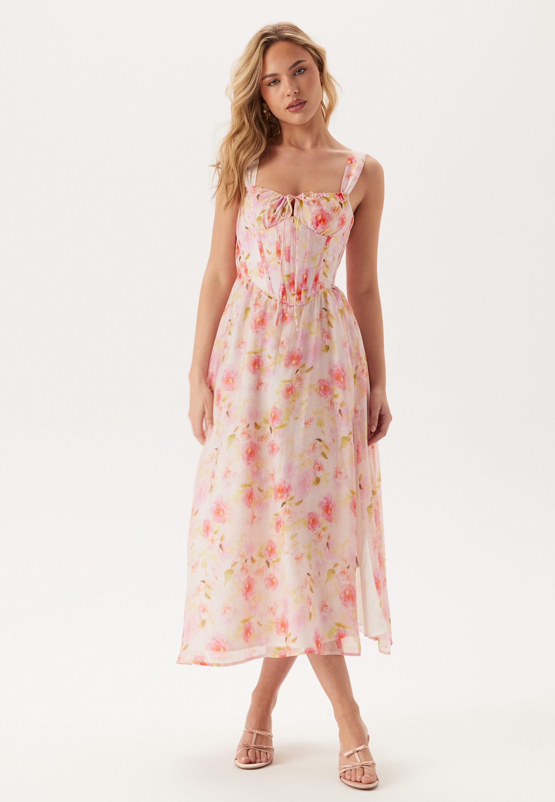Esra Printed Midi Dress 2