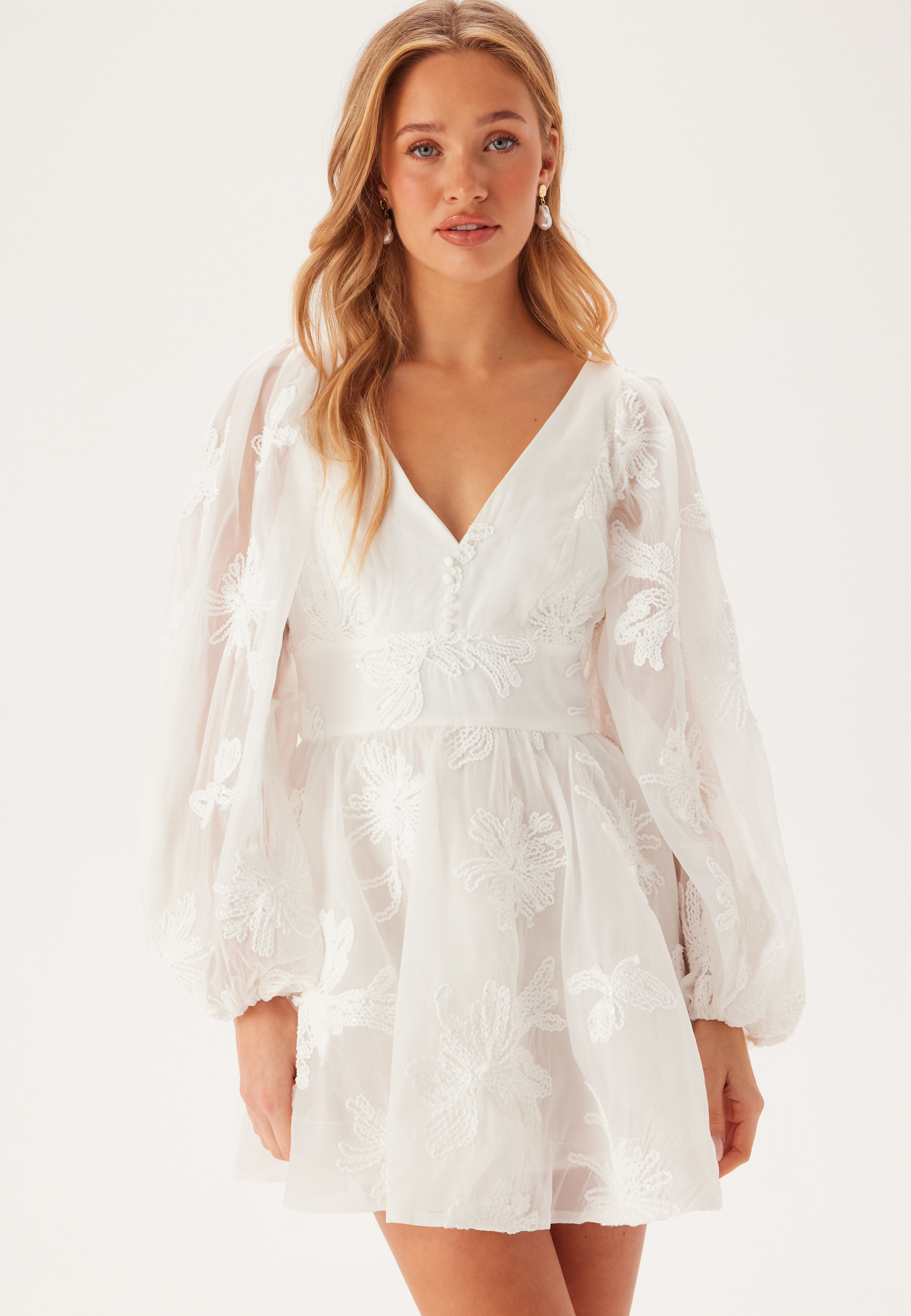 Eva Chiffon Mini Dress