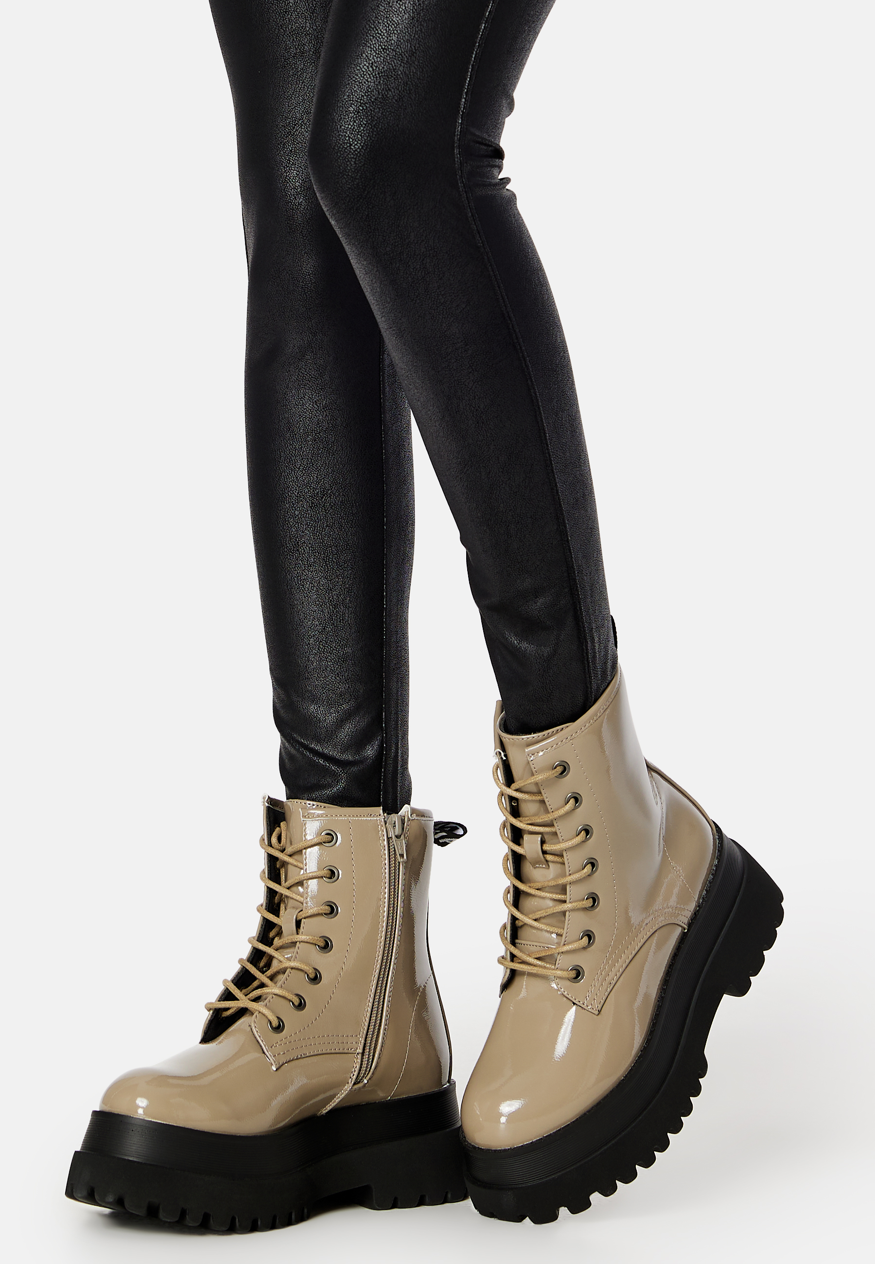 Gas Laced Up Boot