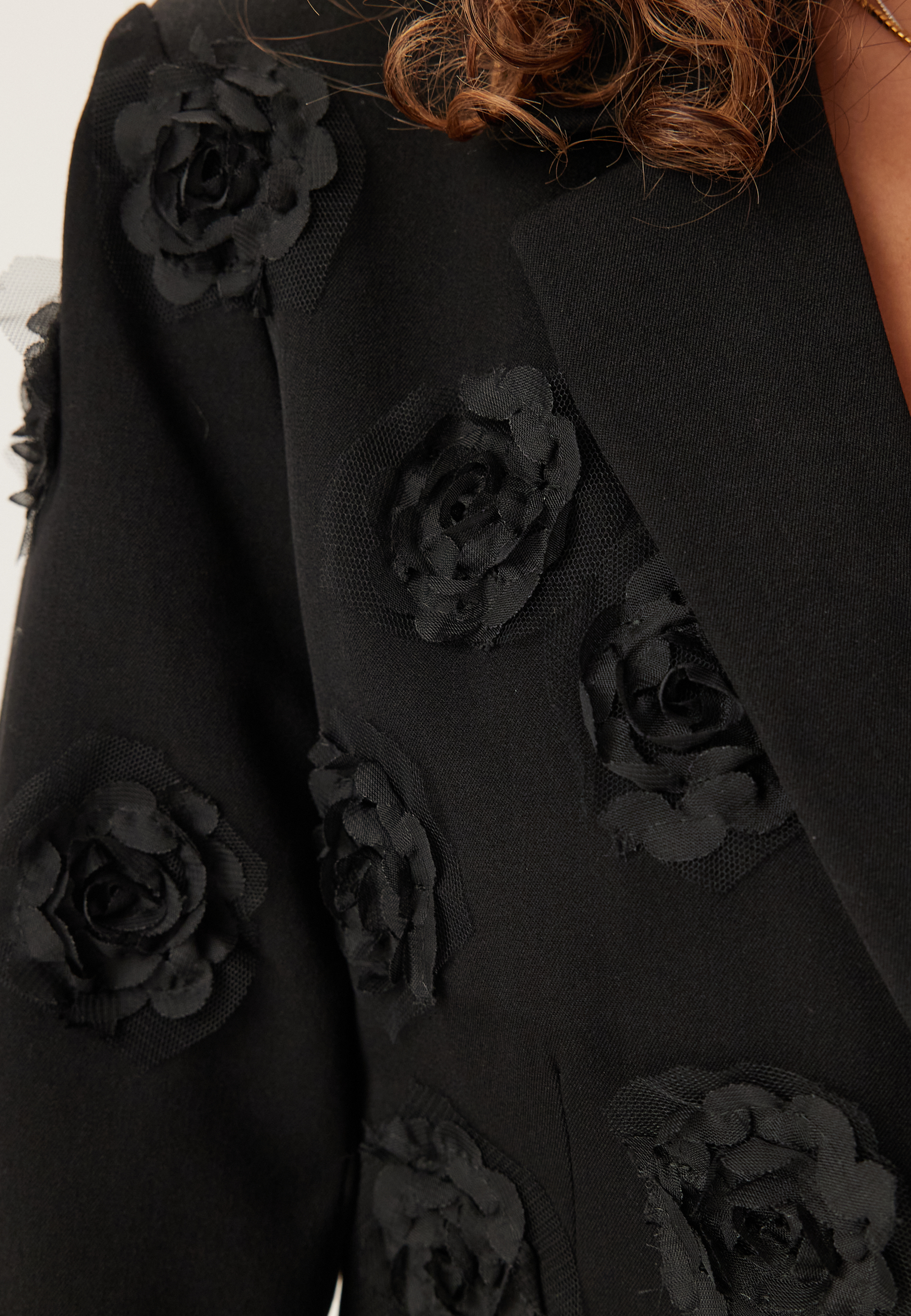 Remake 3D Flower Blazer 3