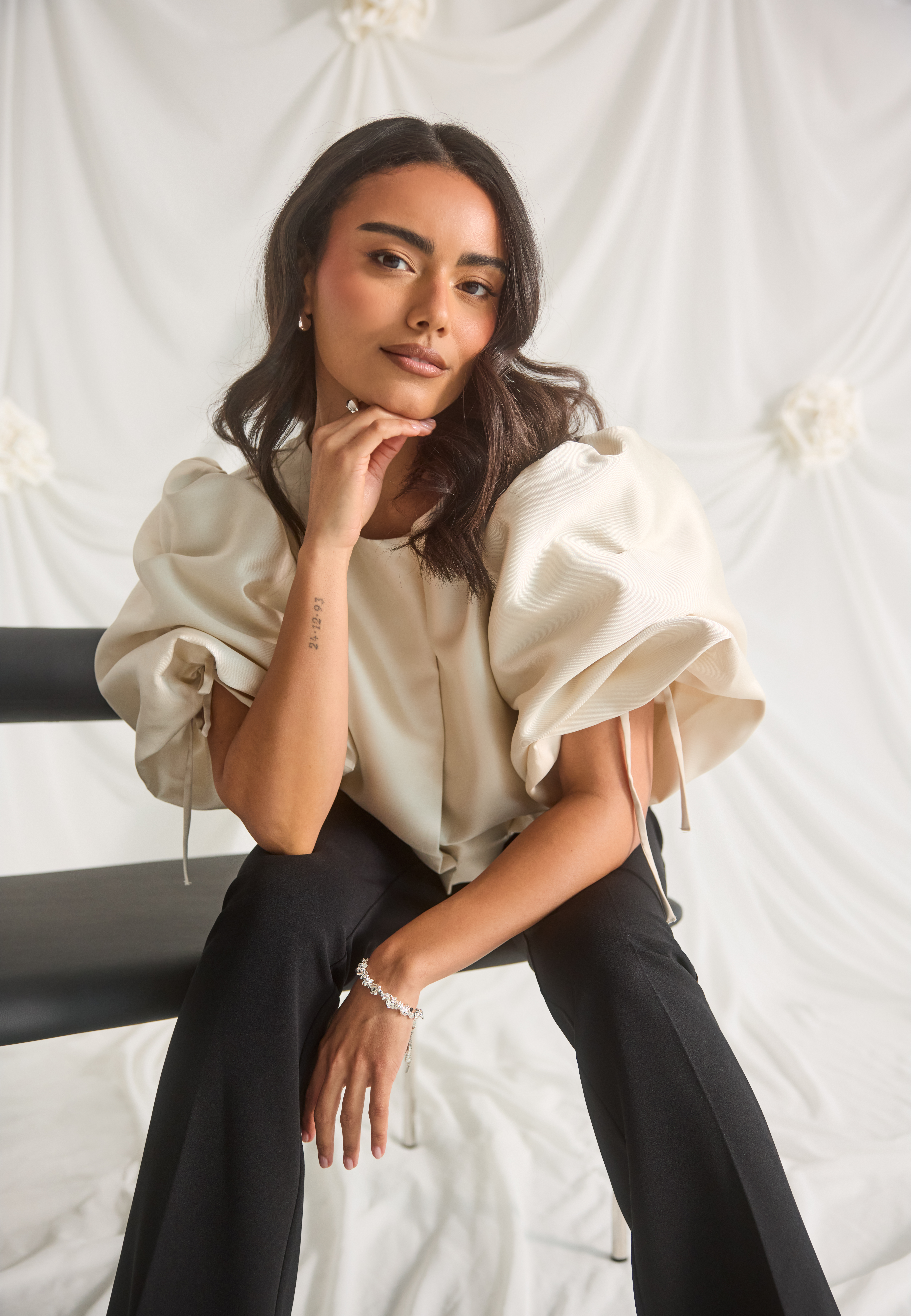 Remake Drawstring Sleeve Jacket 1