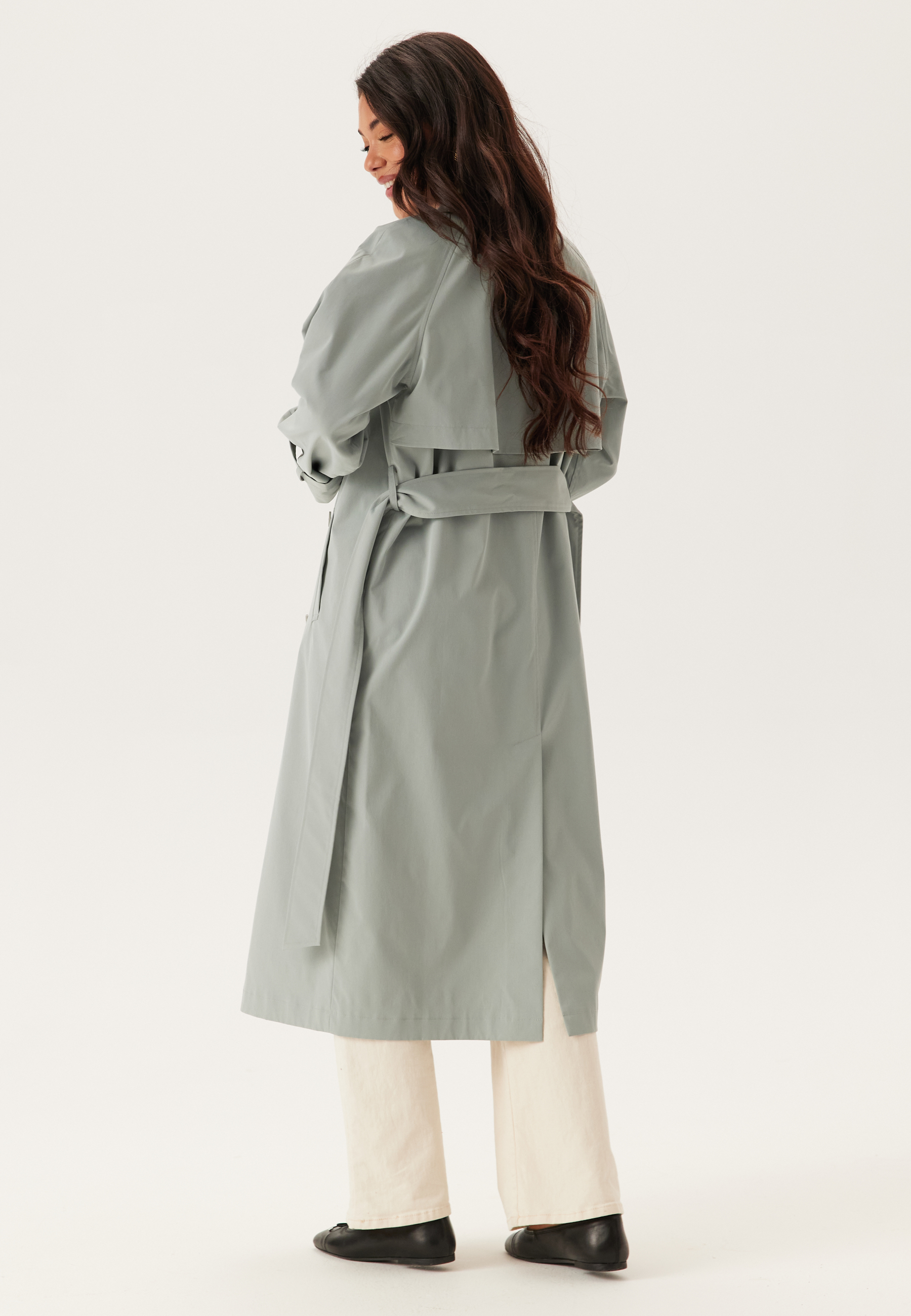 Belted Midi Trenchcoat 2