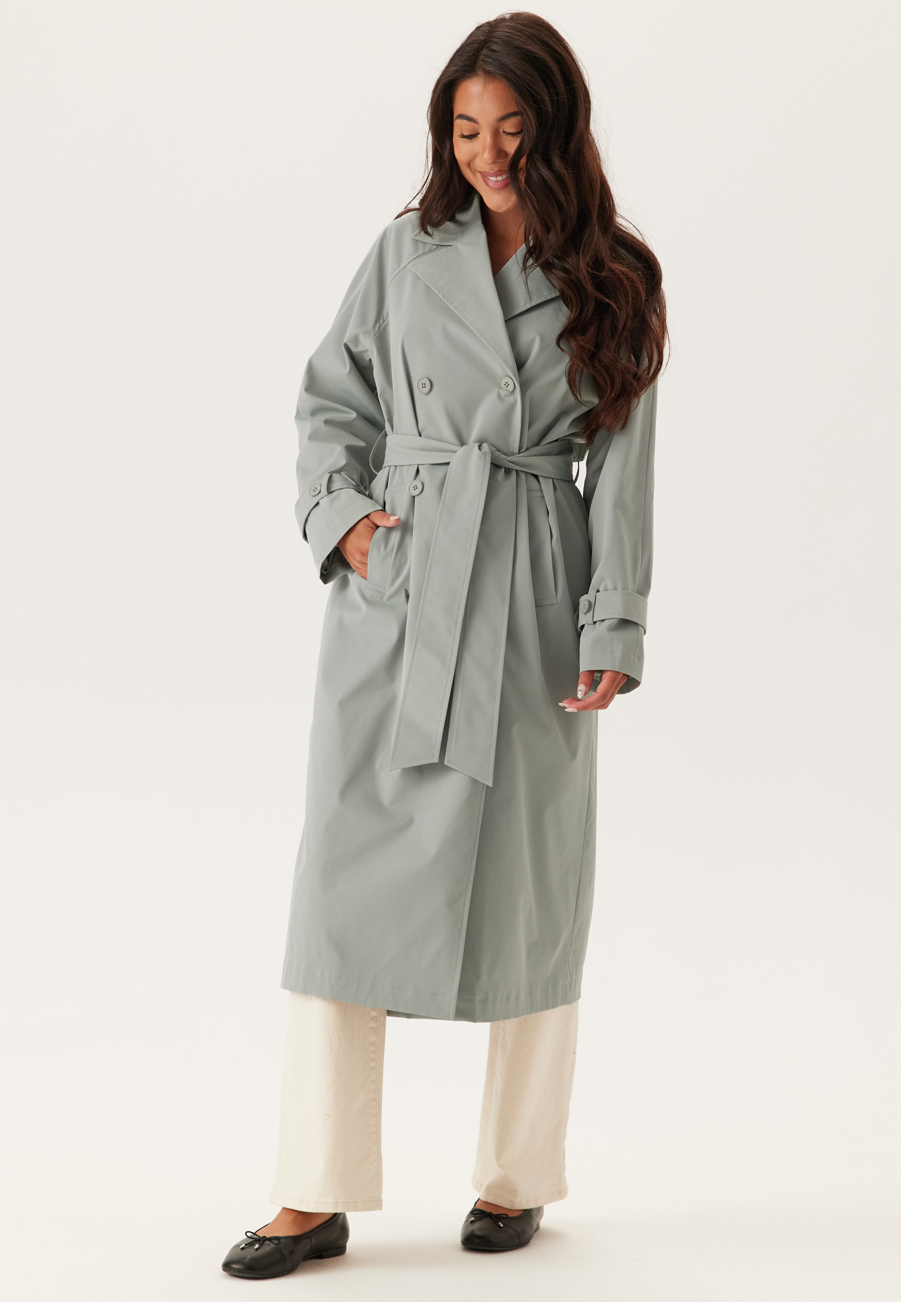 Belted Midi Trenchcoat 3