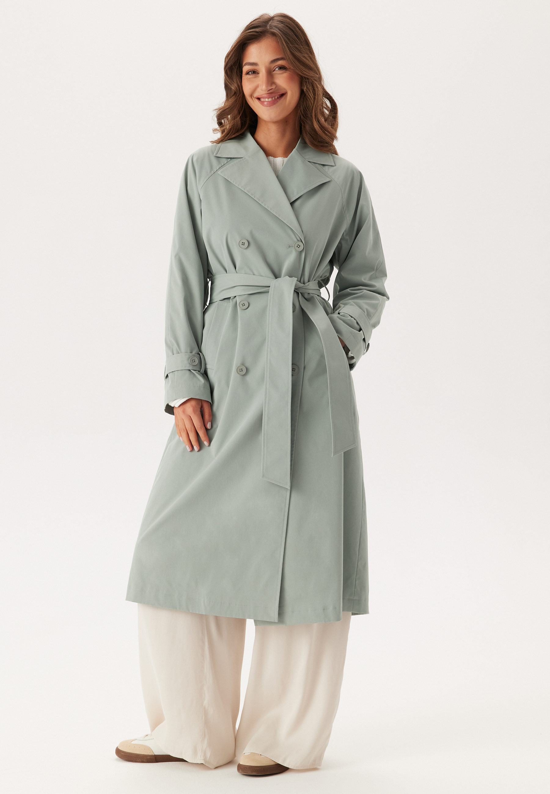 Belted Midi Trenchcoat 5