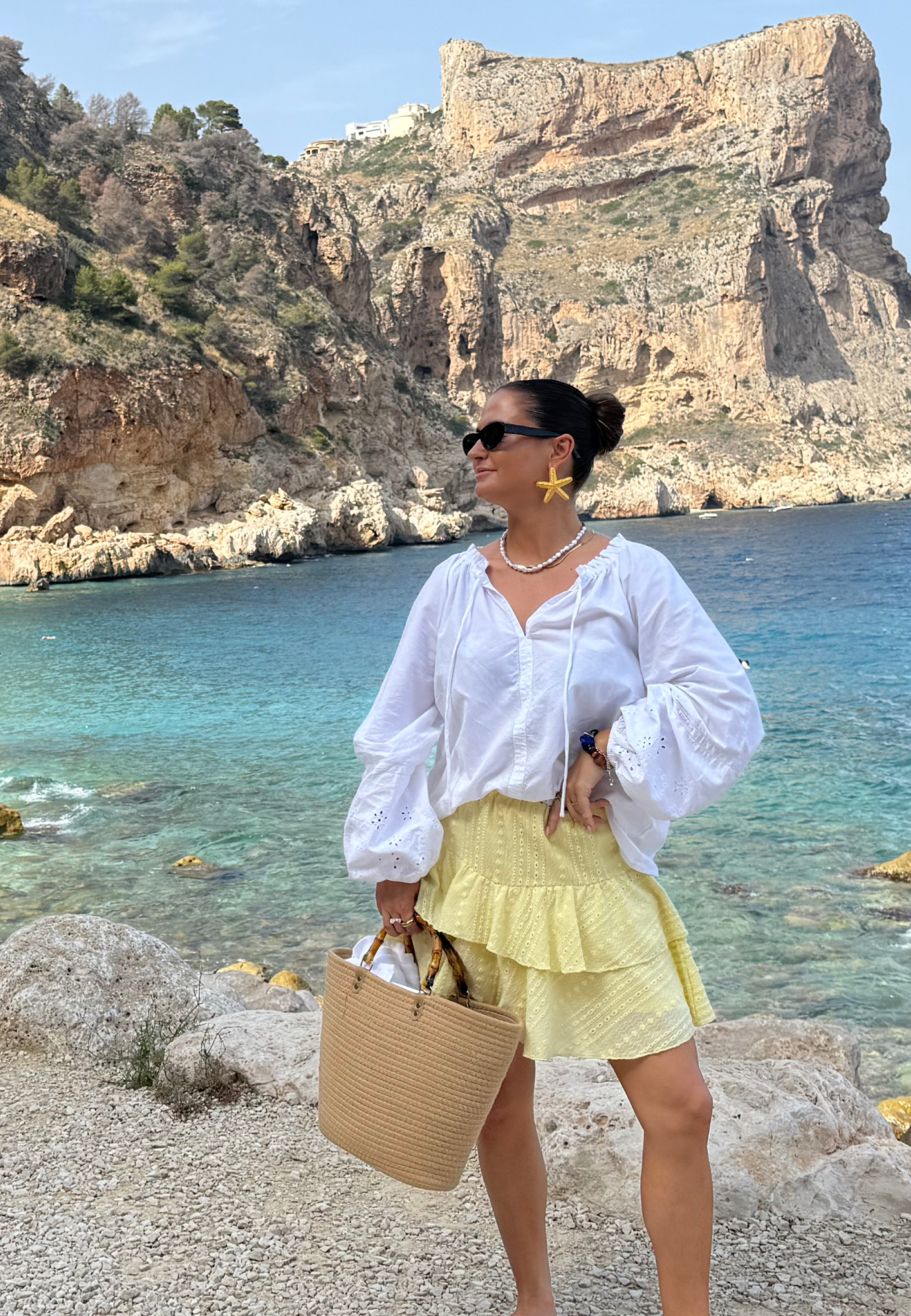 Läs mer om Broderie Anglaise Frill Skirt