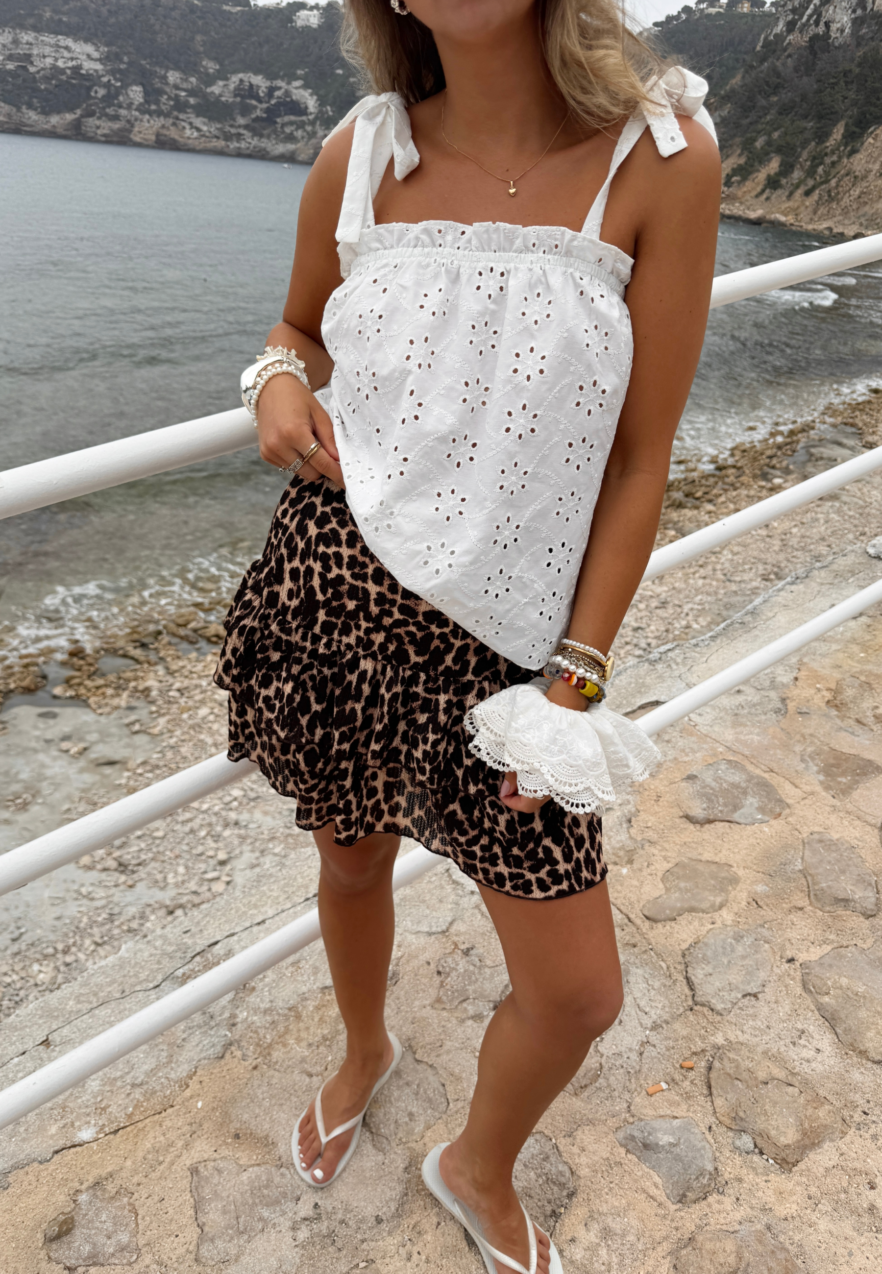 Broderie Anglaise Singlet