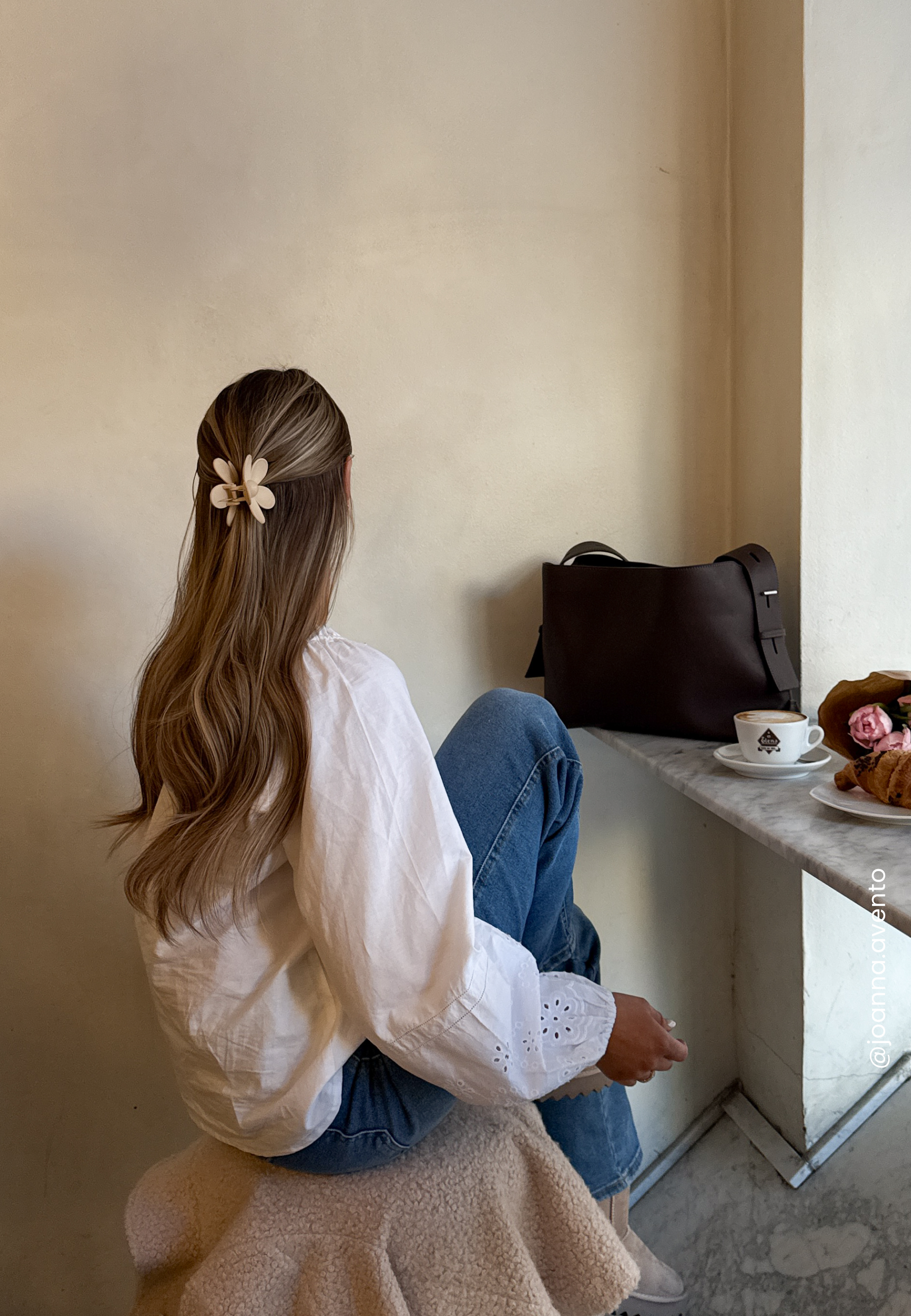 Broderie Anglaise Tie Blouse 3