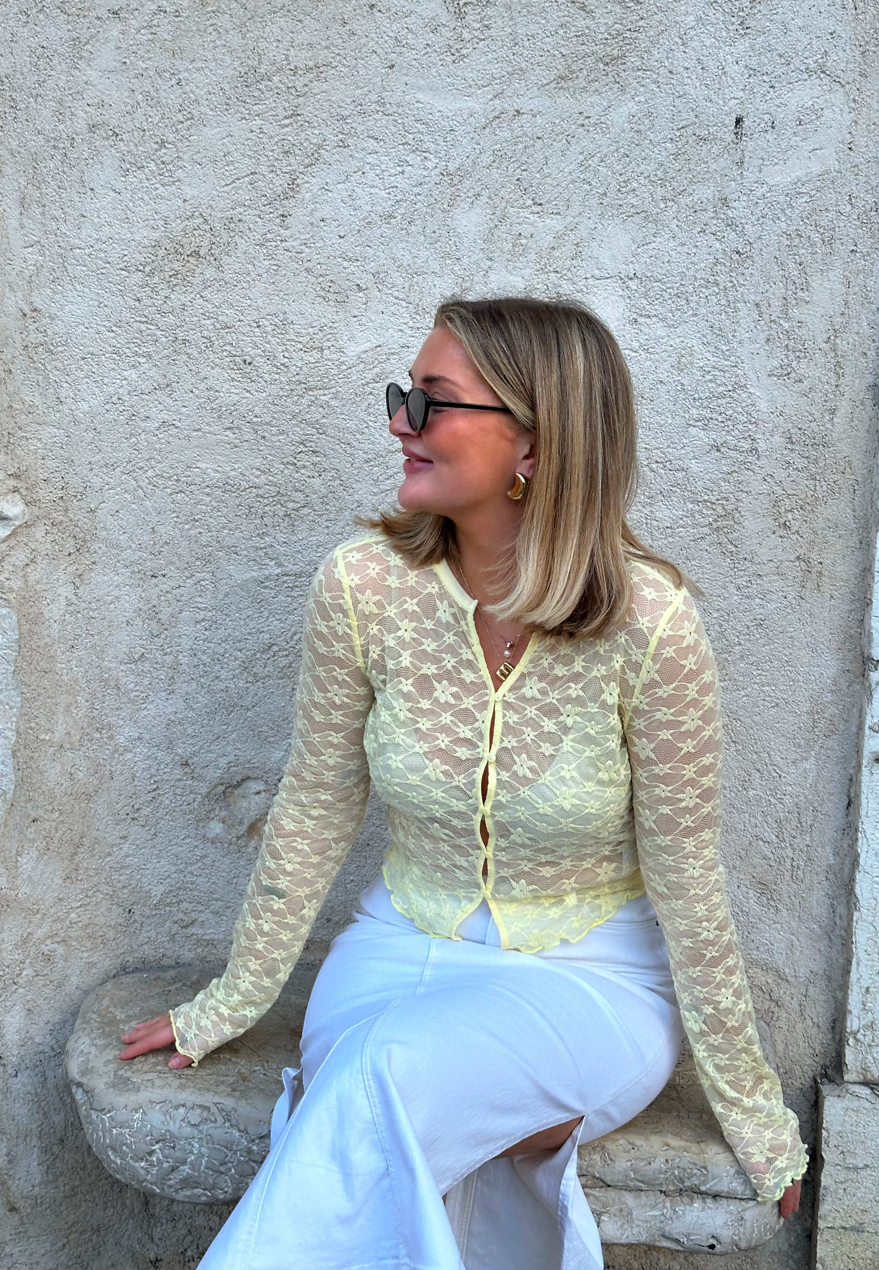 Button Lace Cardigan 2
