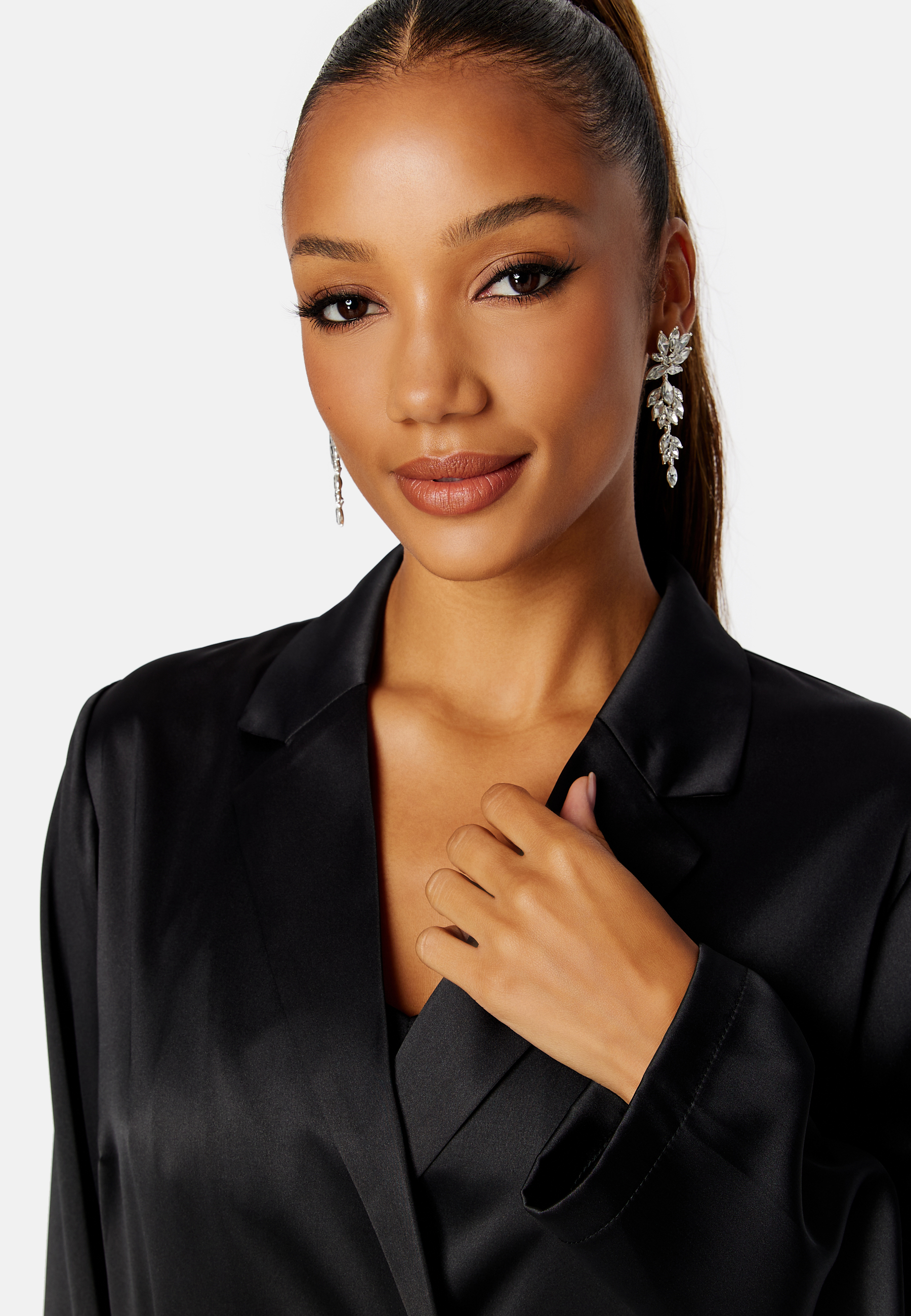 Chana satin blazer 3