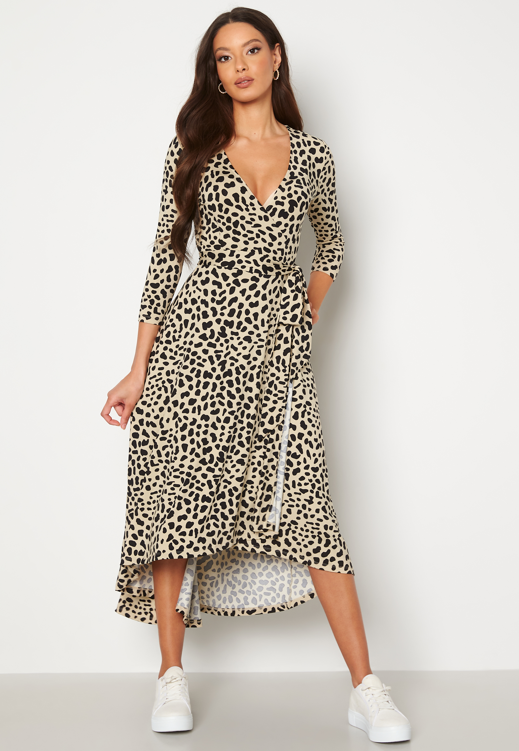 Clara high low dress
