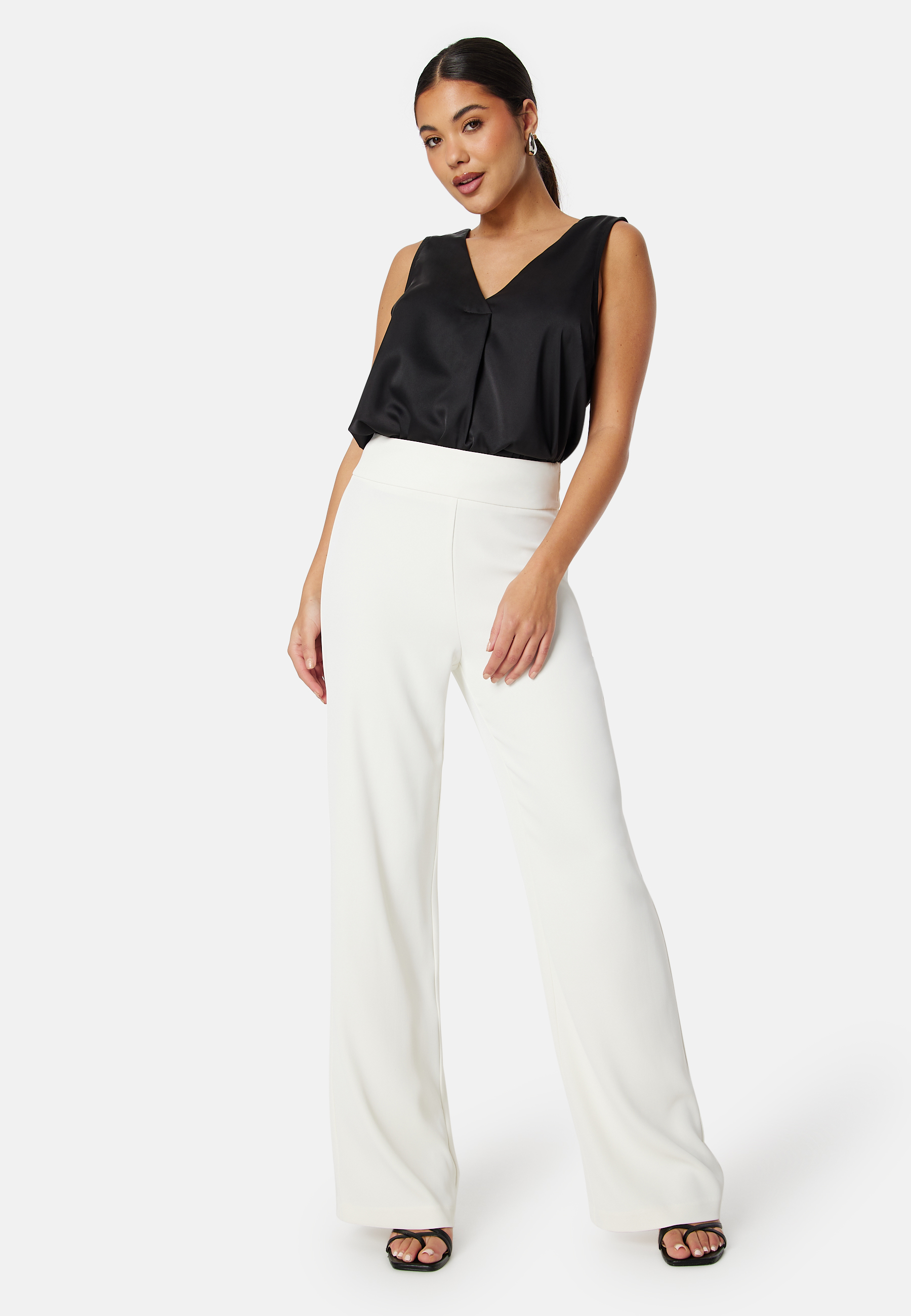 Sleeveless Satin Top 5