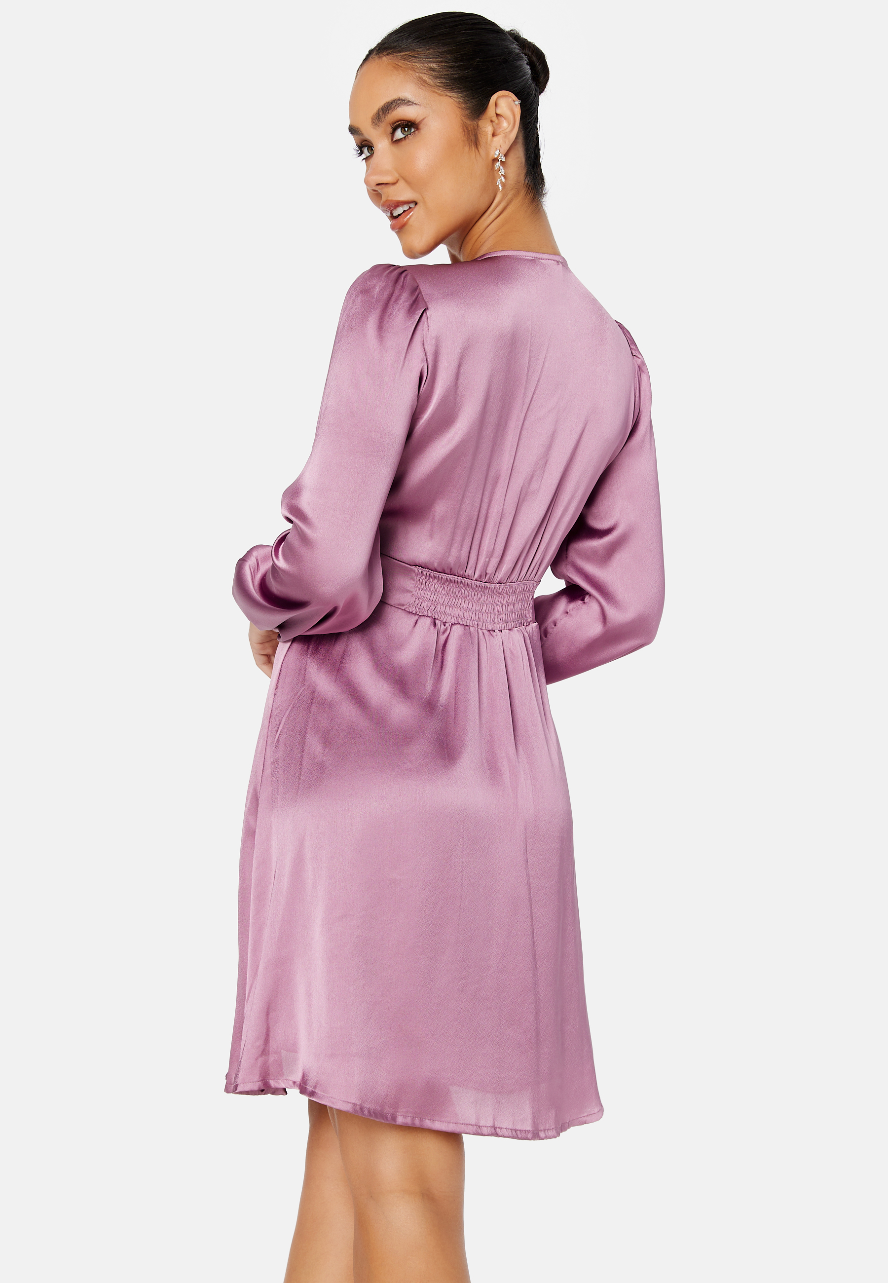 Elliana satin dress 2