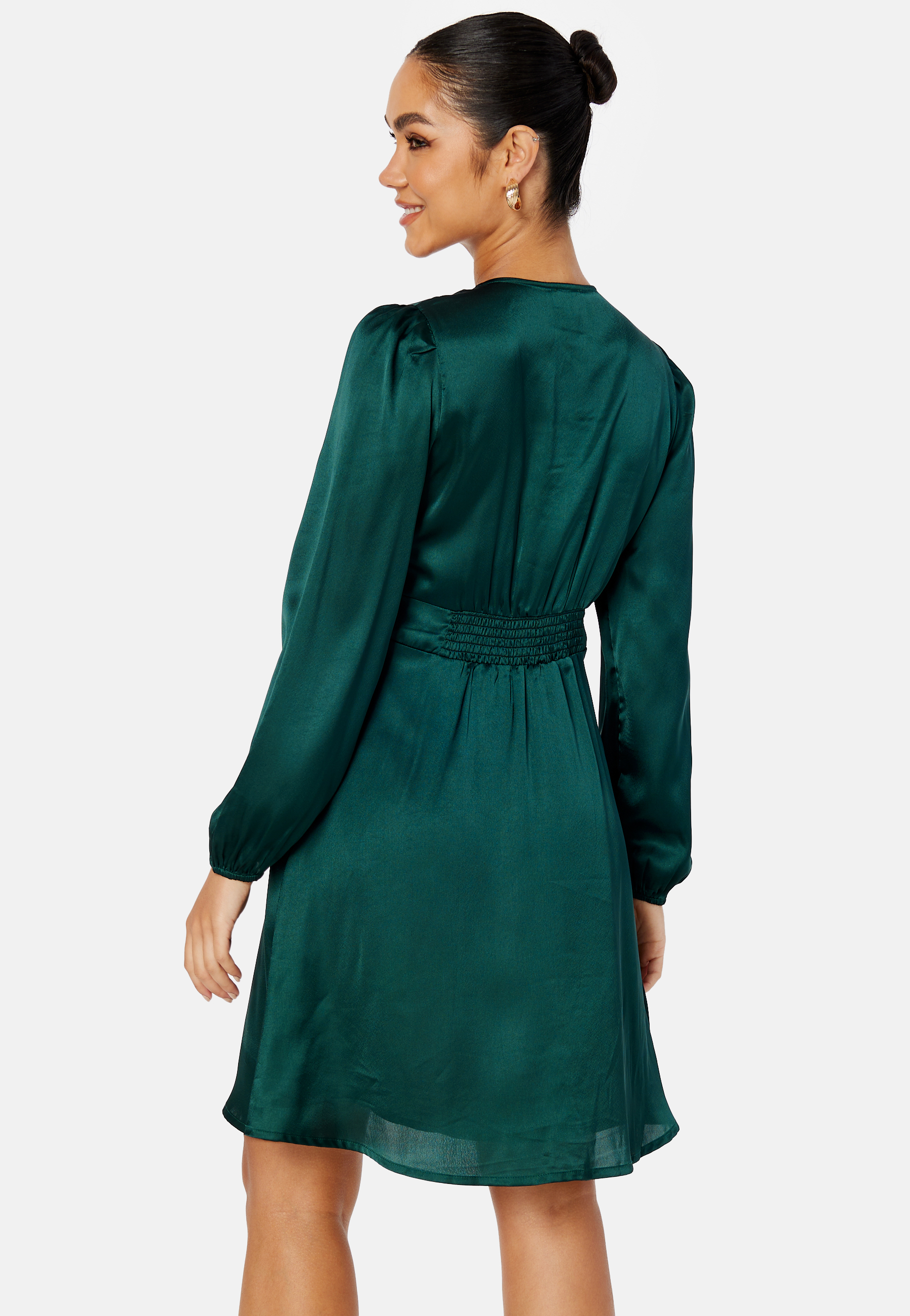 Elliana satin dress 5