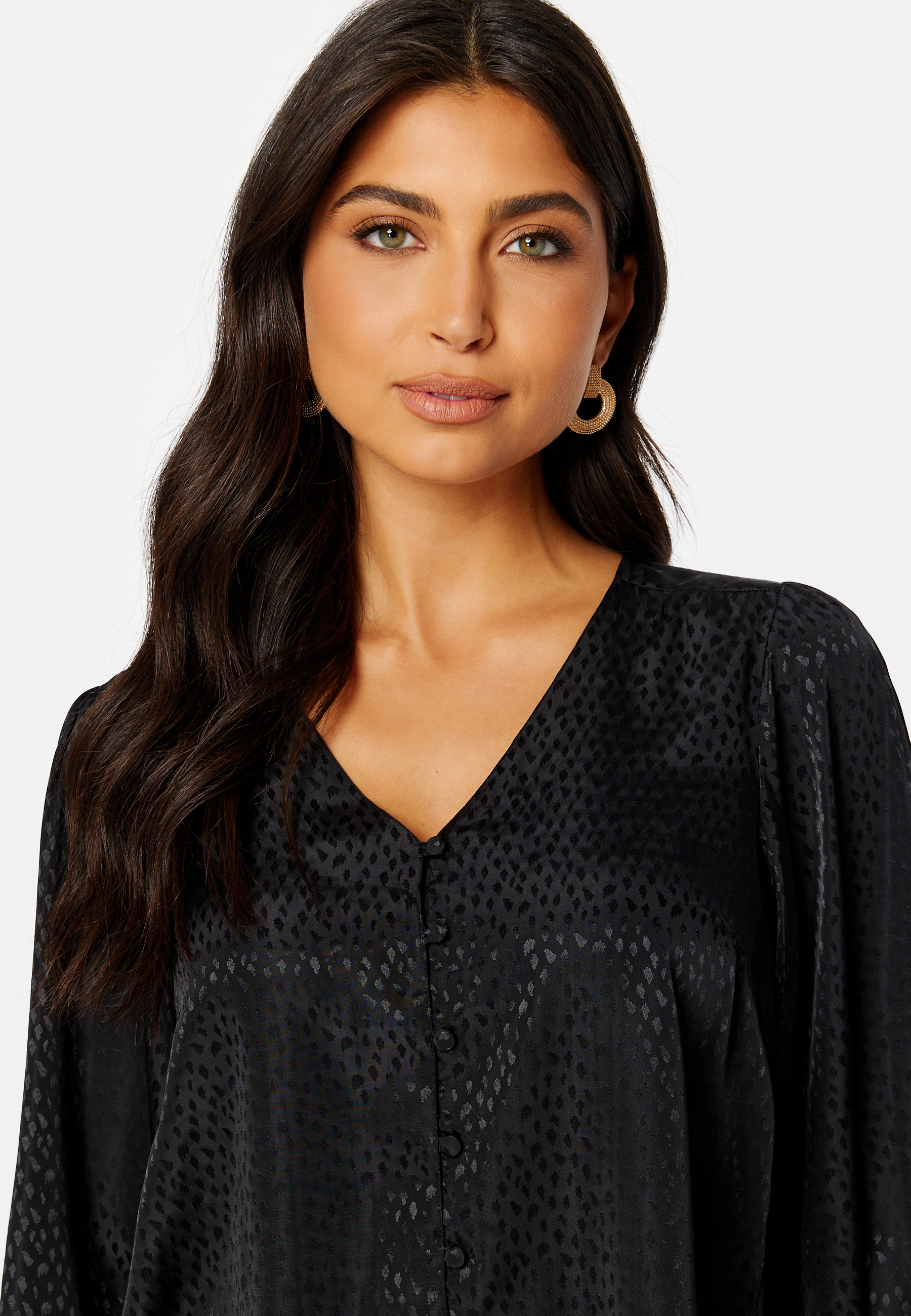 Fallon Jacquard Blouse 3