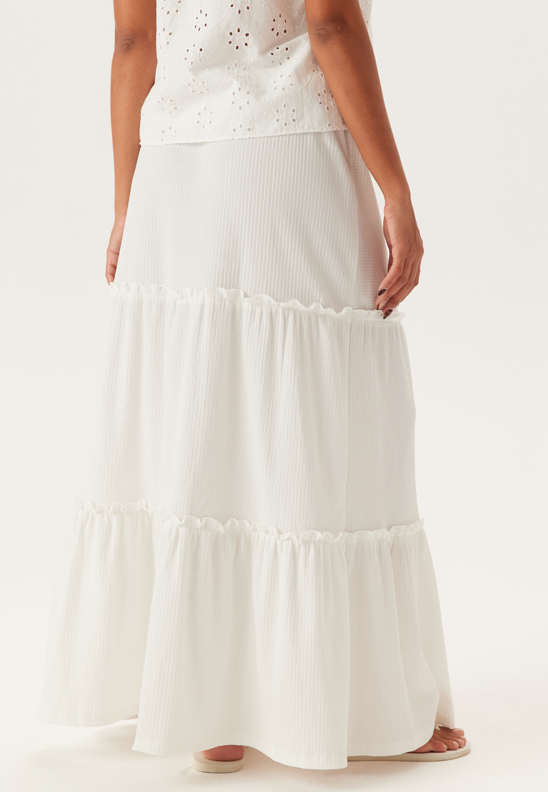Flounce Maxi Skirt 2