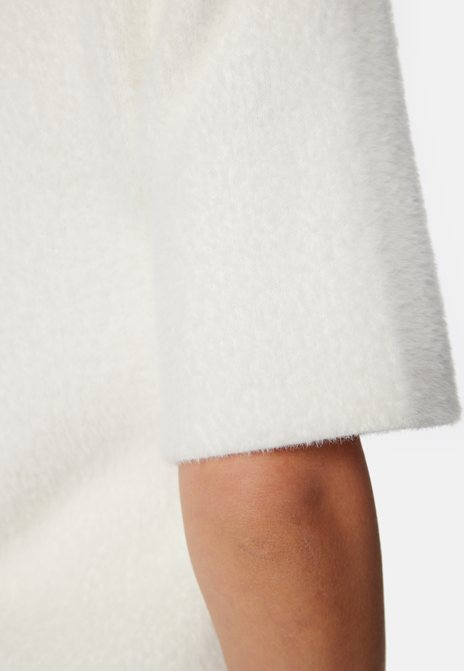 Fluffy Knitted Short Sleeve Sweater 3
