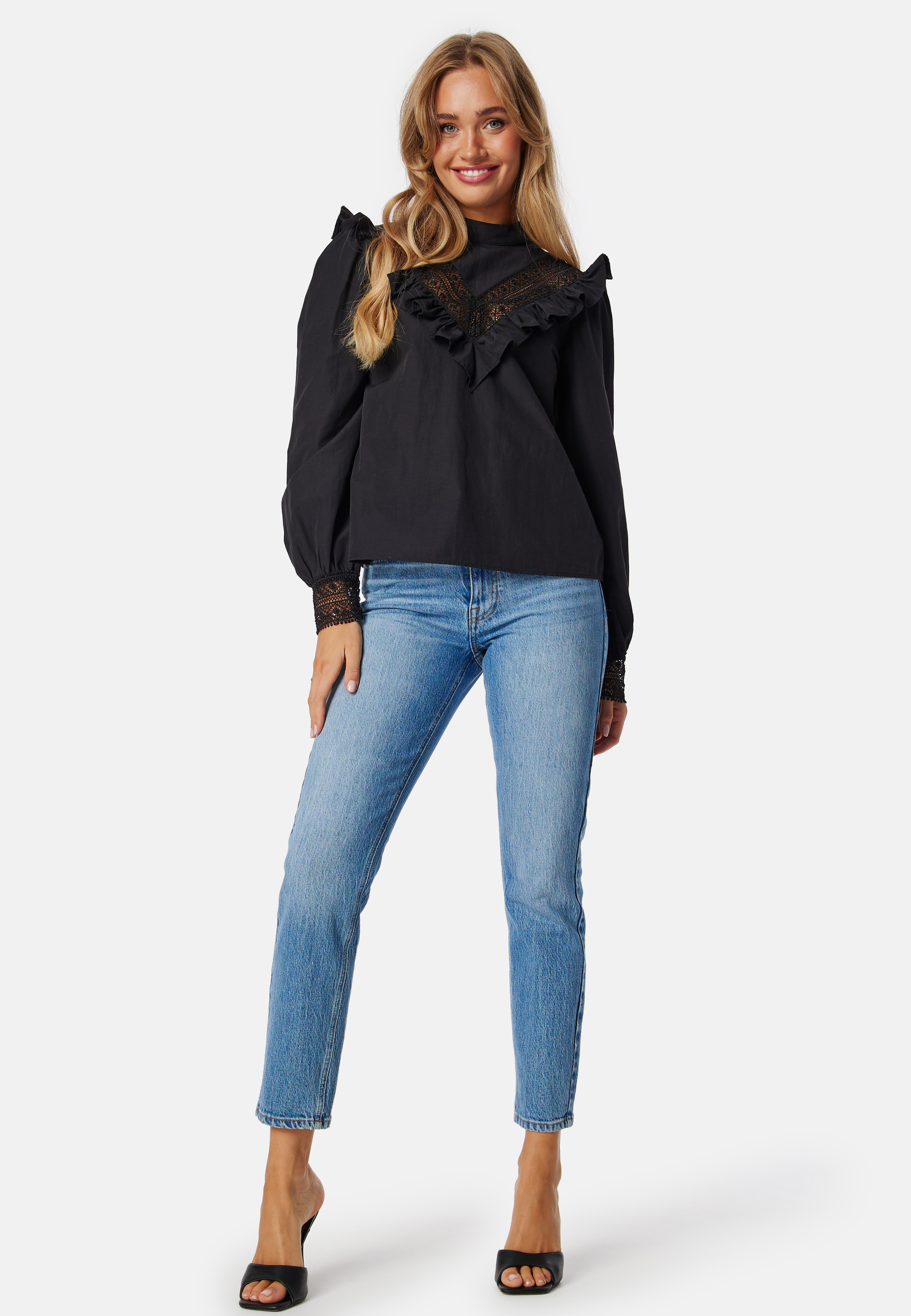 Frill Lace Blouse 2