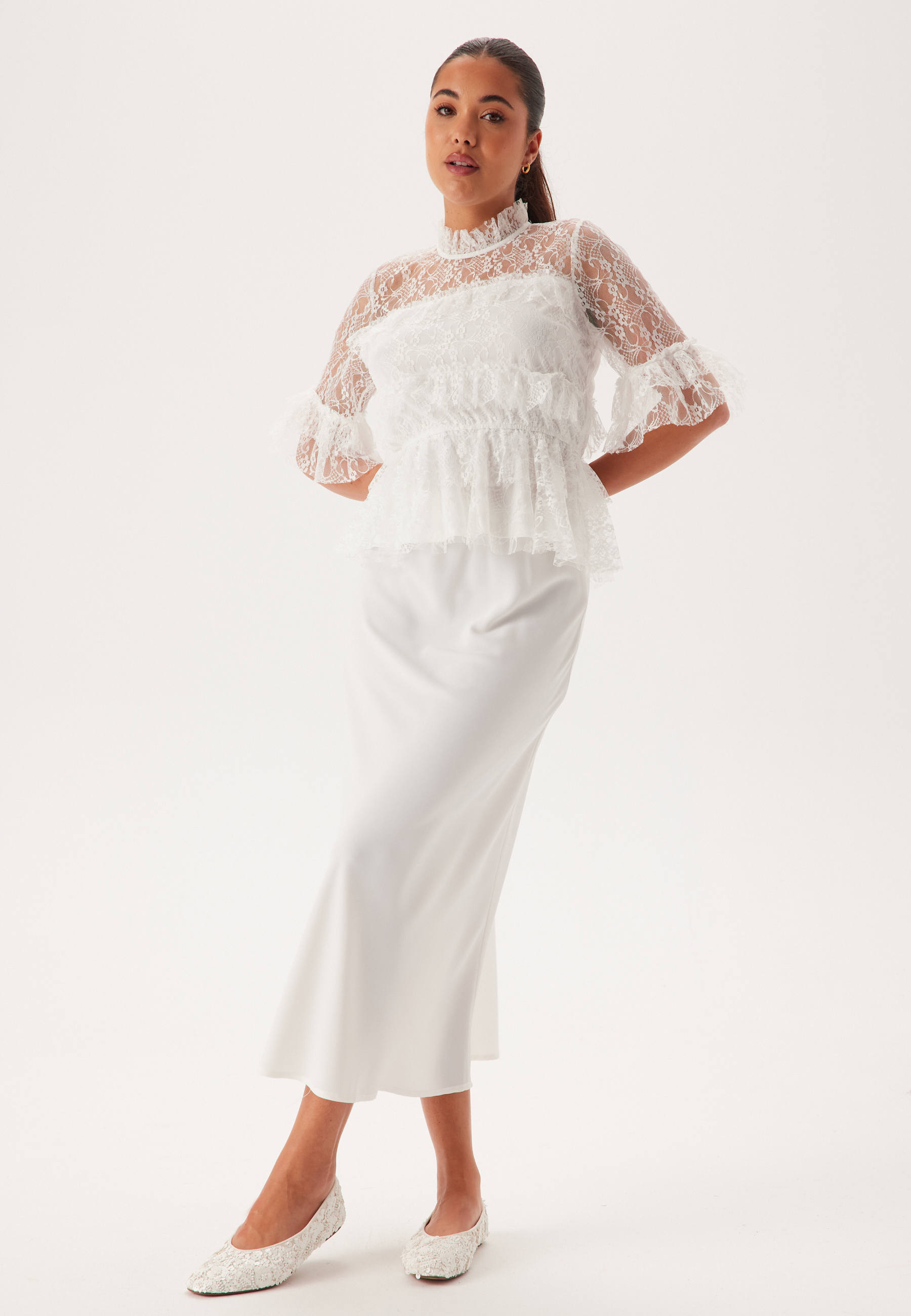 Frill Lace Blouse 2