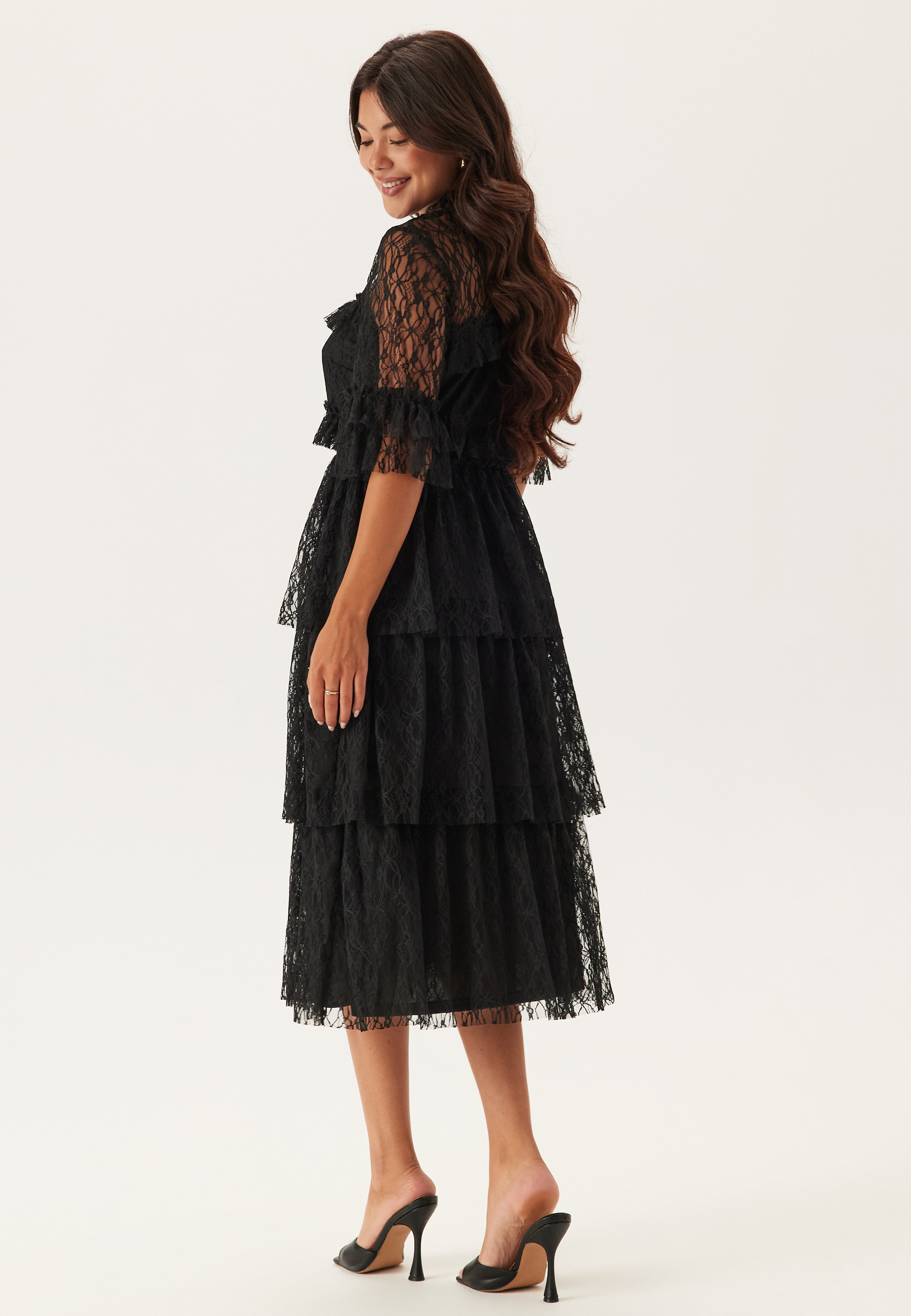 Frill Lace Midi  Dress 2
