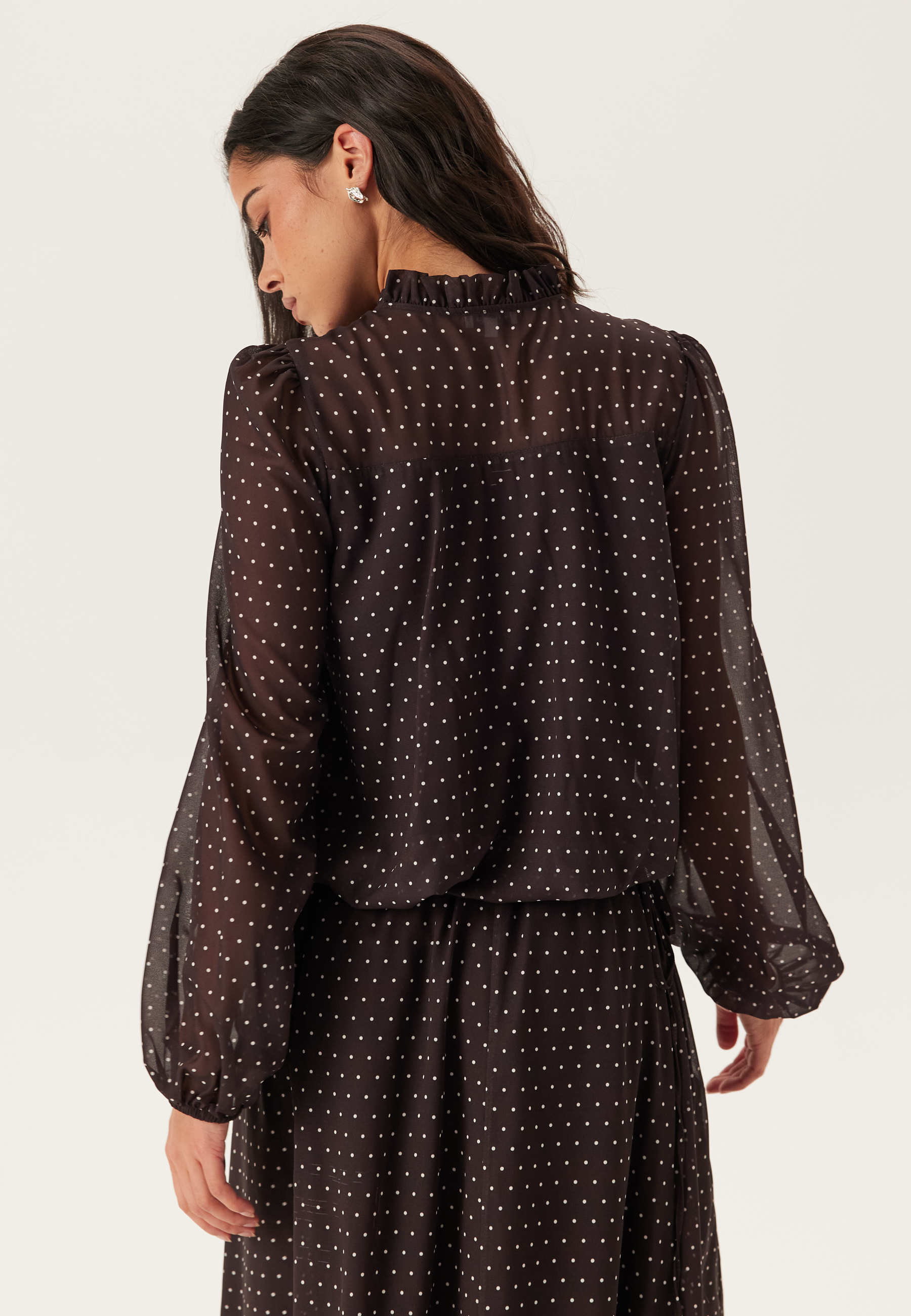 Frill Tie Blouse 2