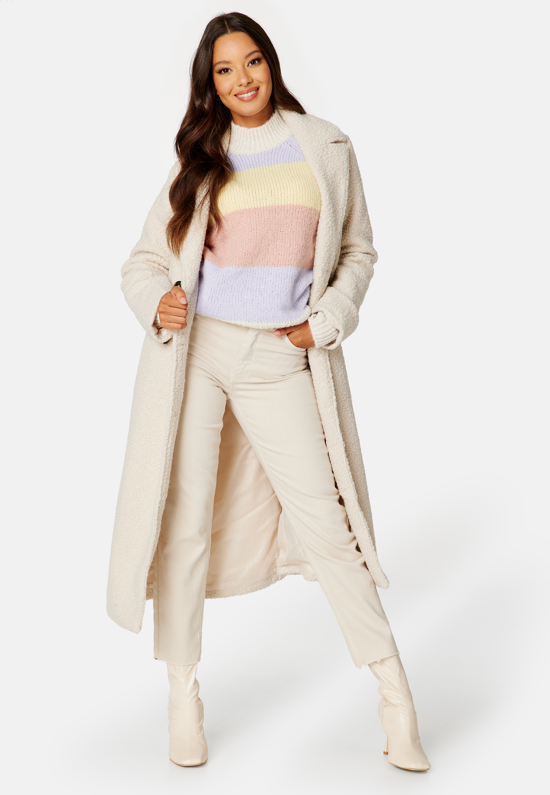 Gestina Bouclé Coat 2