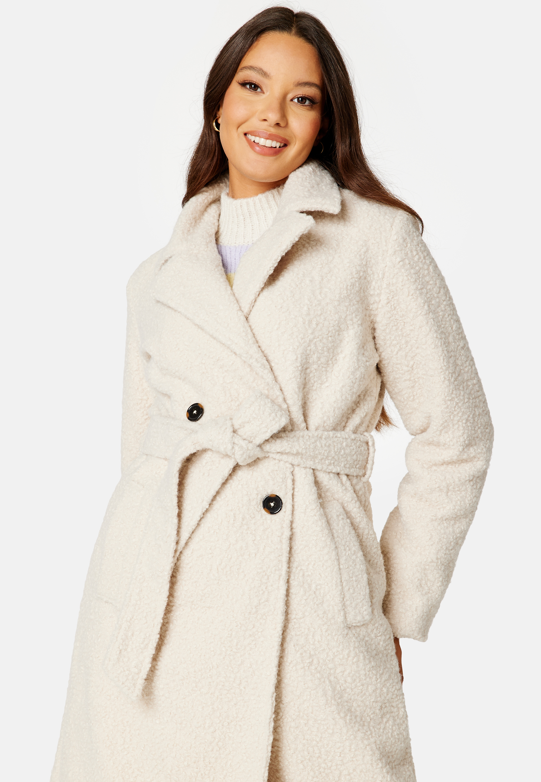 Gestina Bouclé Coat 4