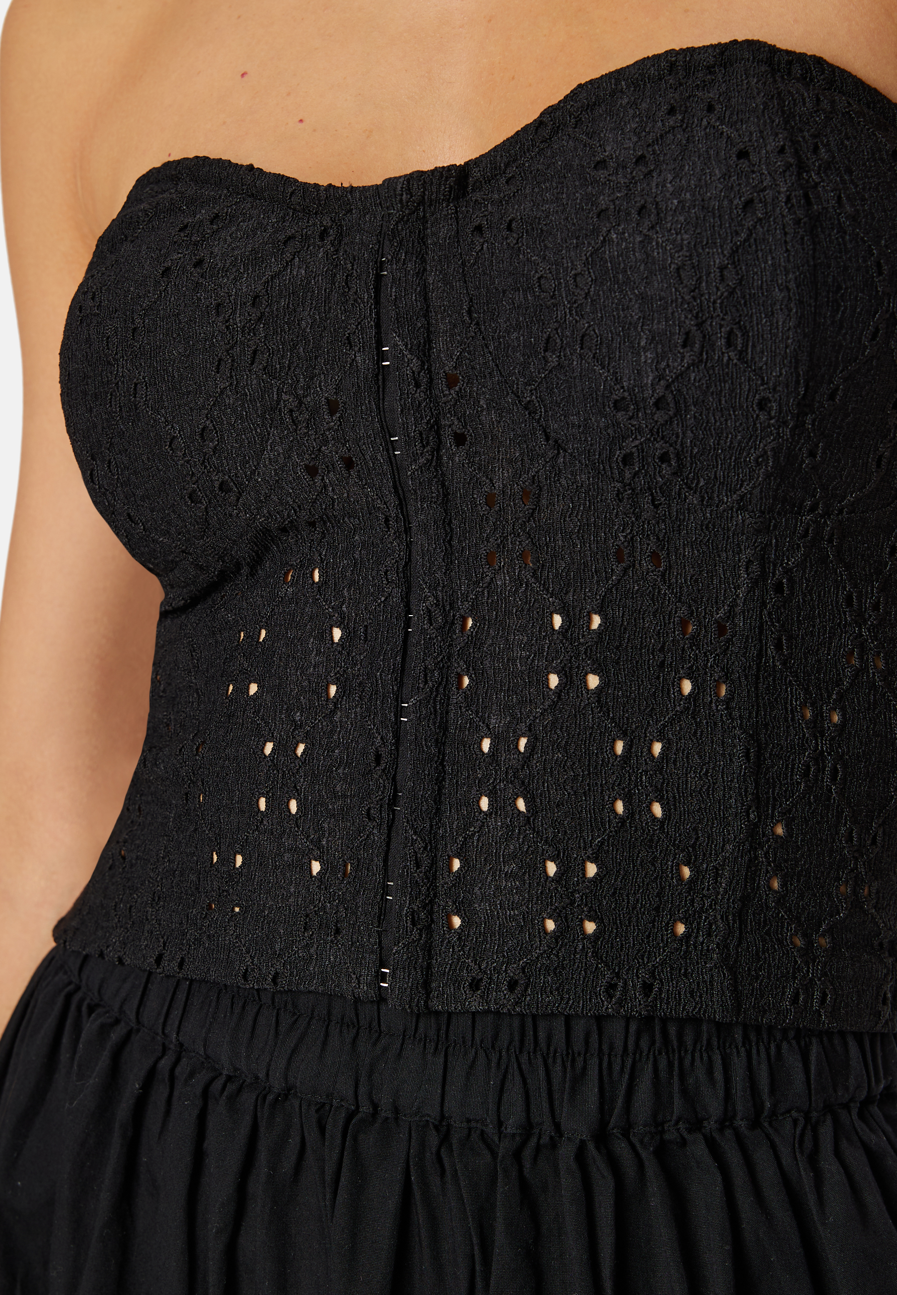 Broderie Anglaise Bustier Top 4