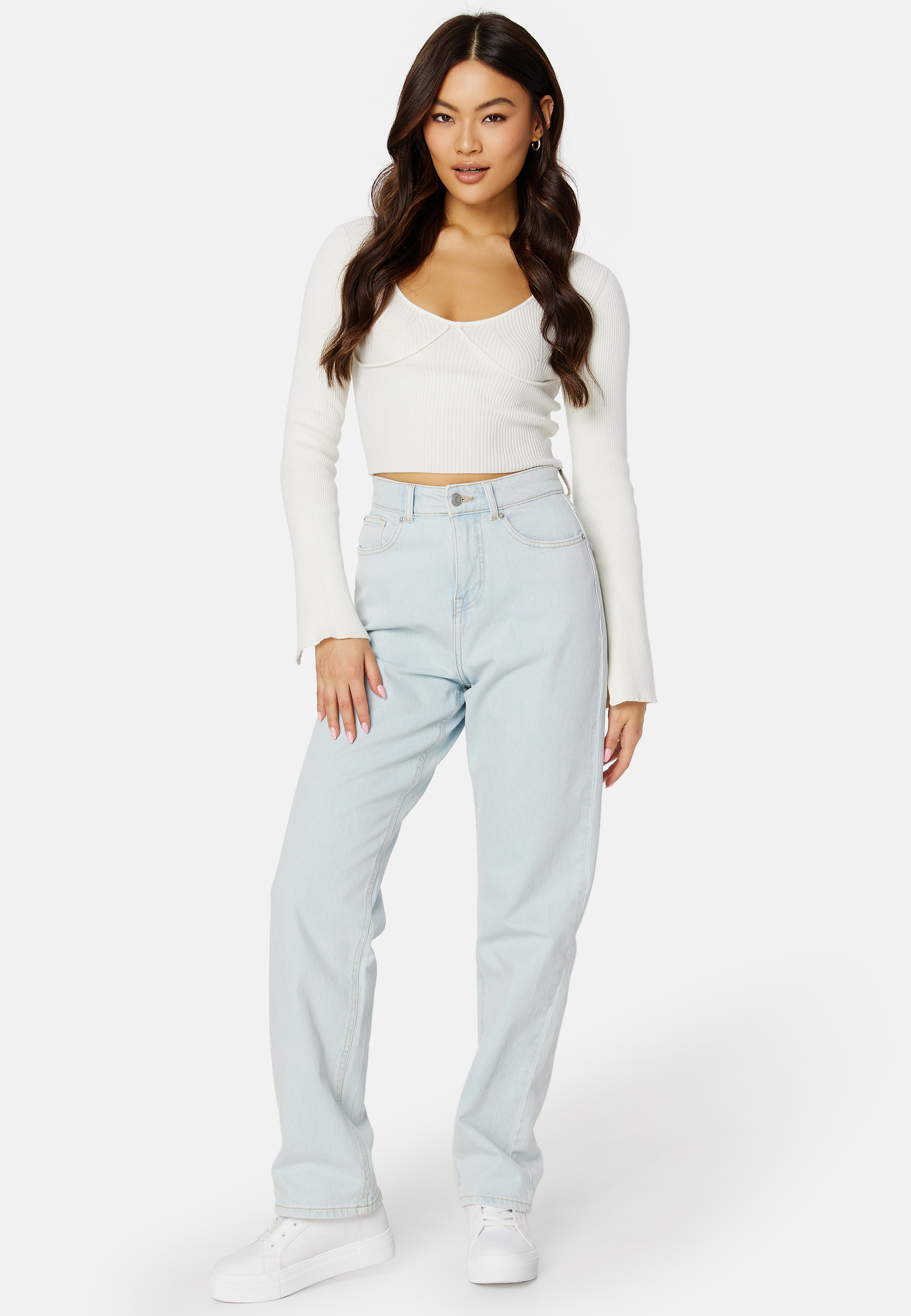 Straight High Waist Jeans 2