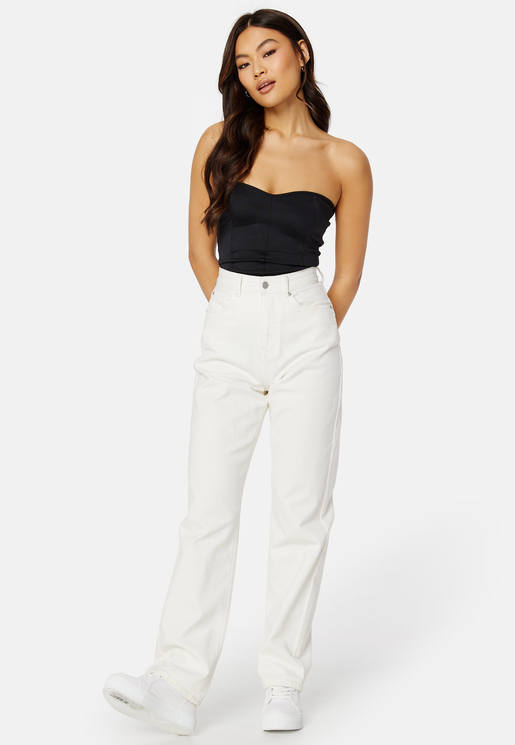 Straight High Waist Jeans