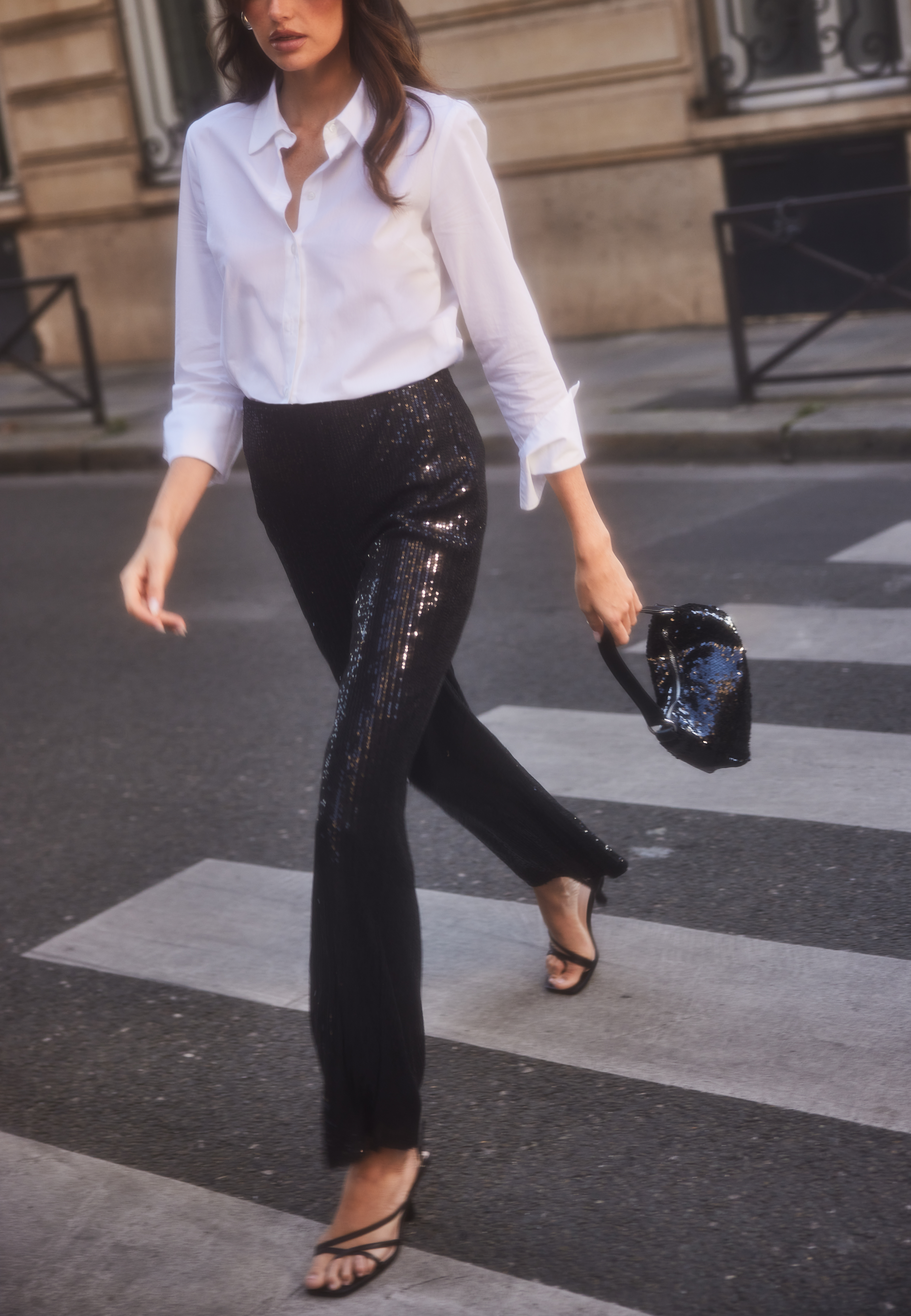 Sequin Trousers