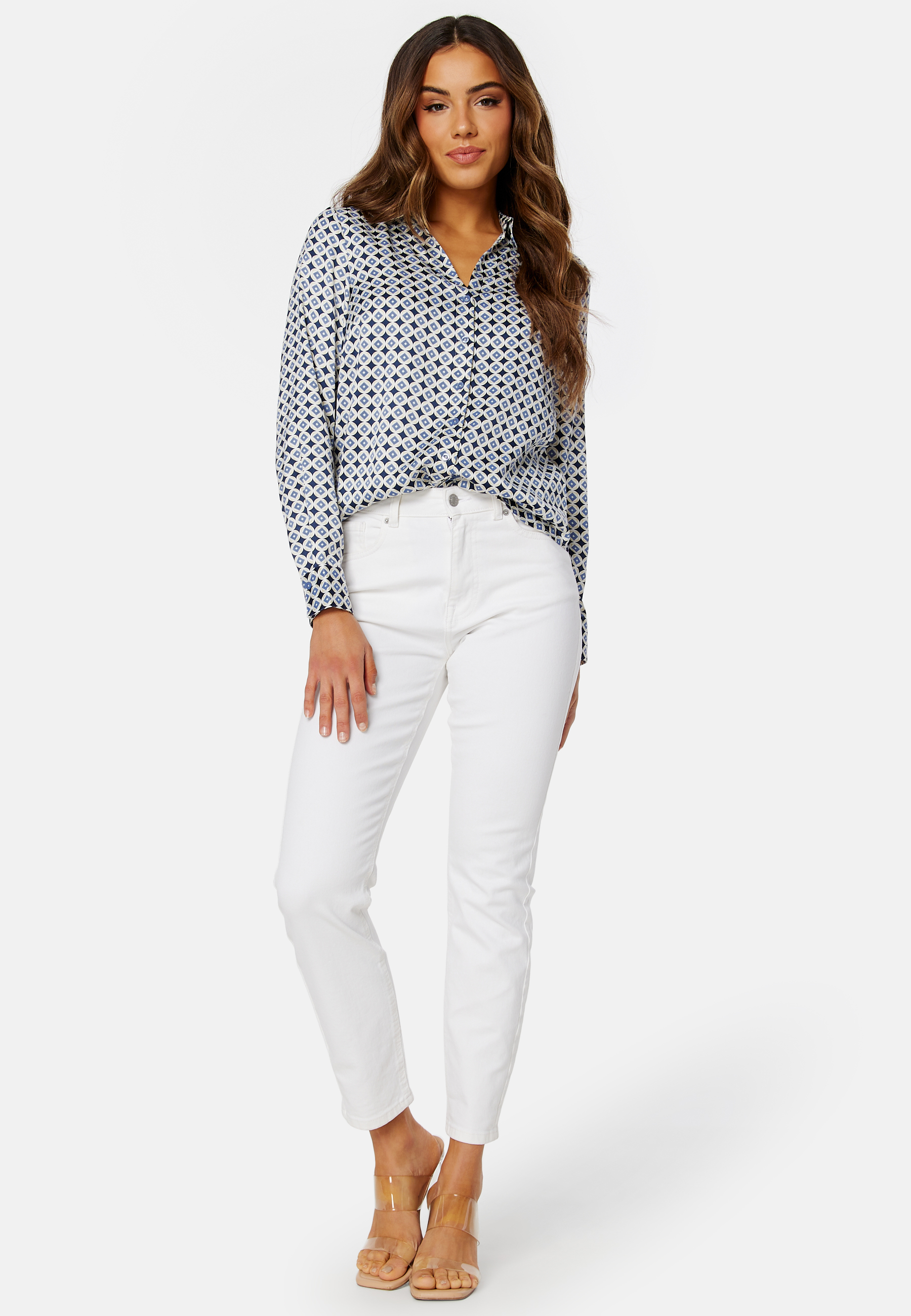Lillyanna satin blouse 2