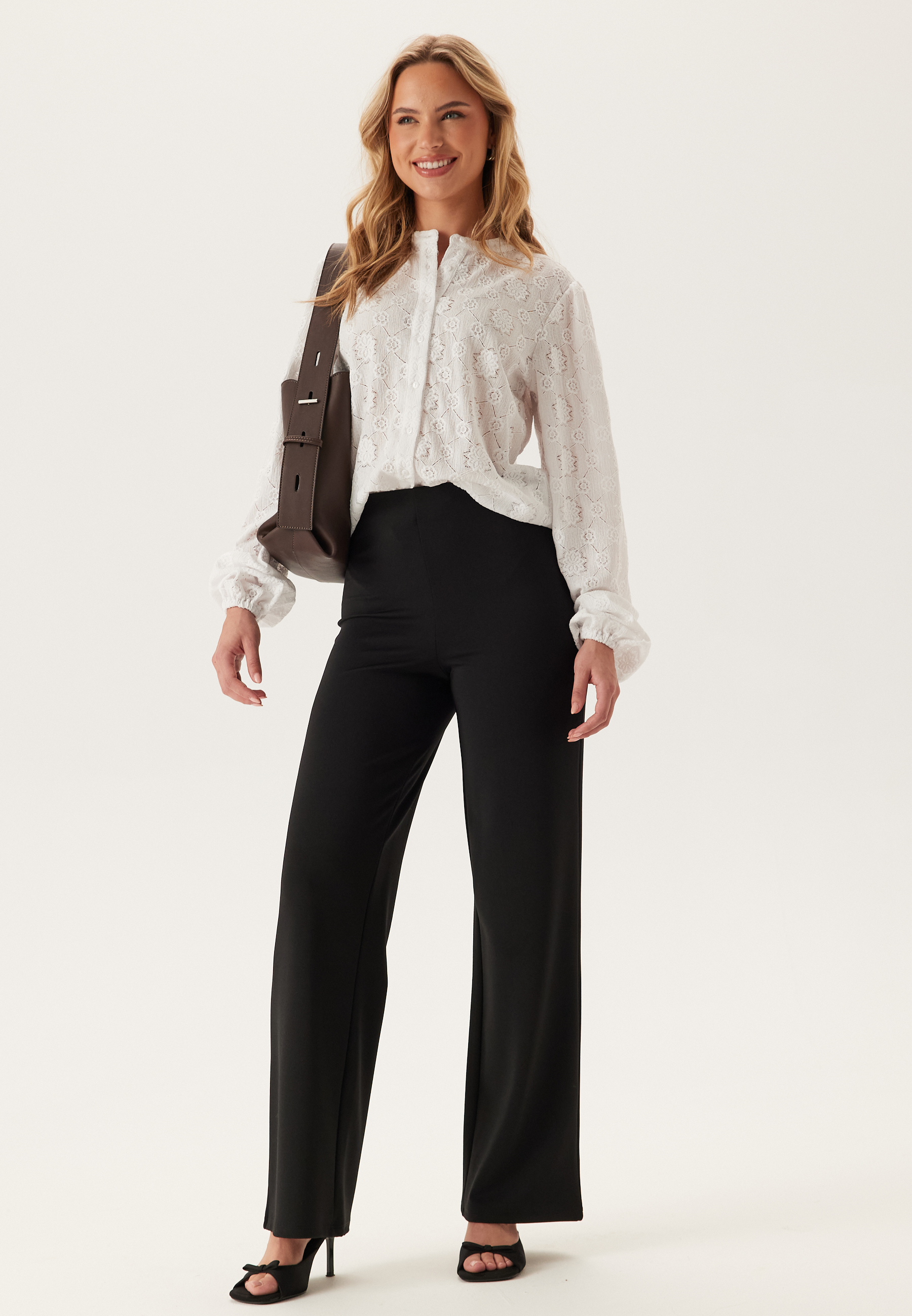Long Sleeve Button Blouse 2