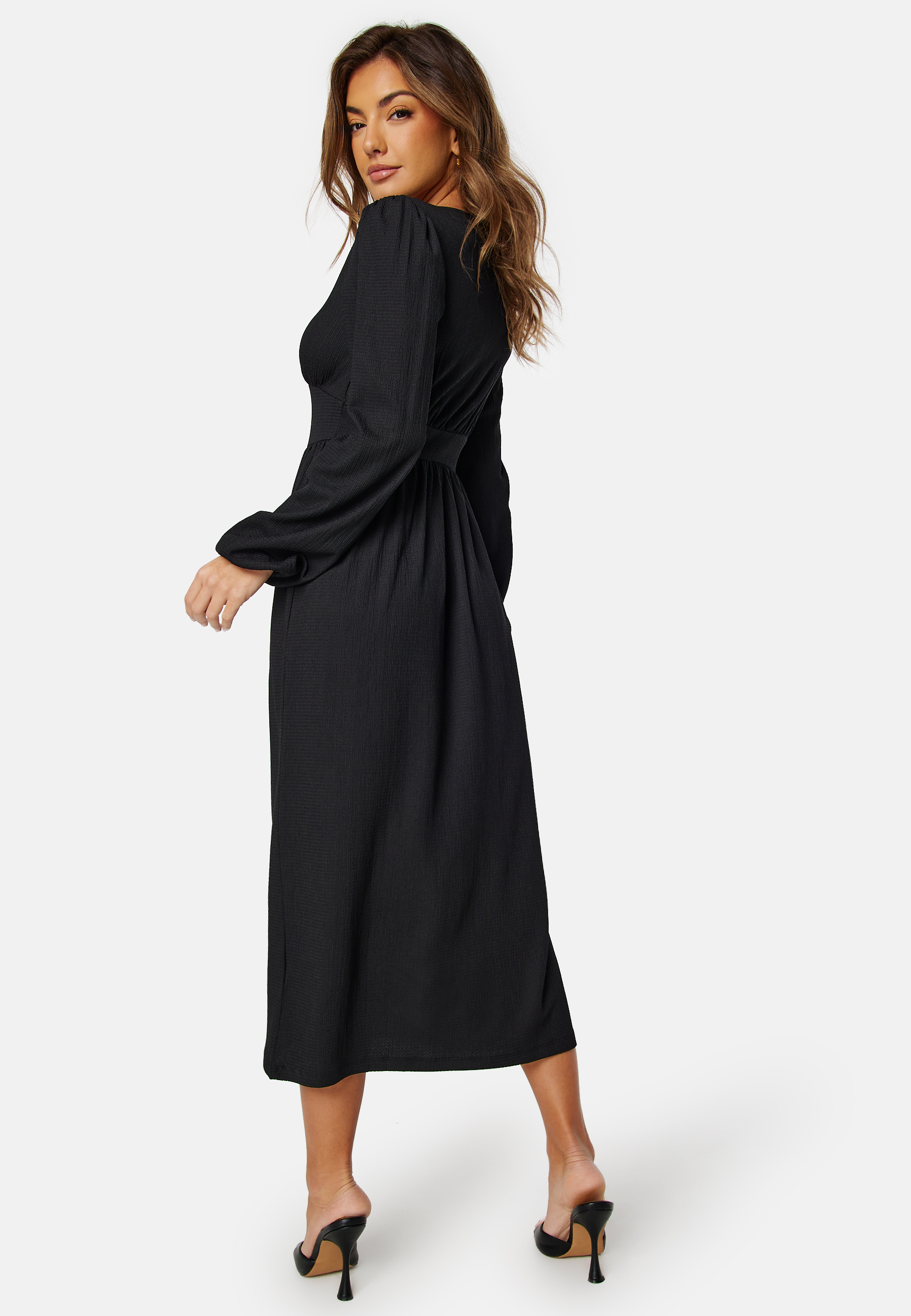 Structure Button Midi Dress 2