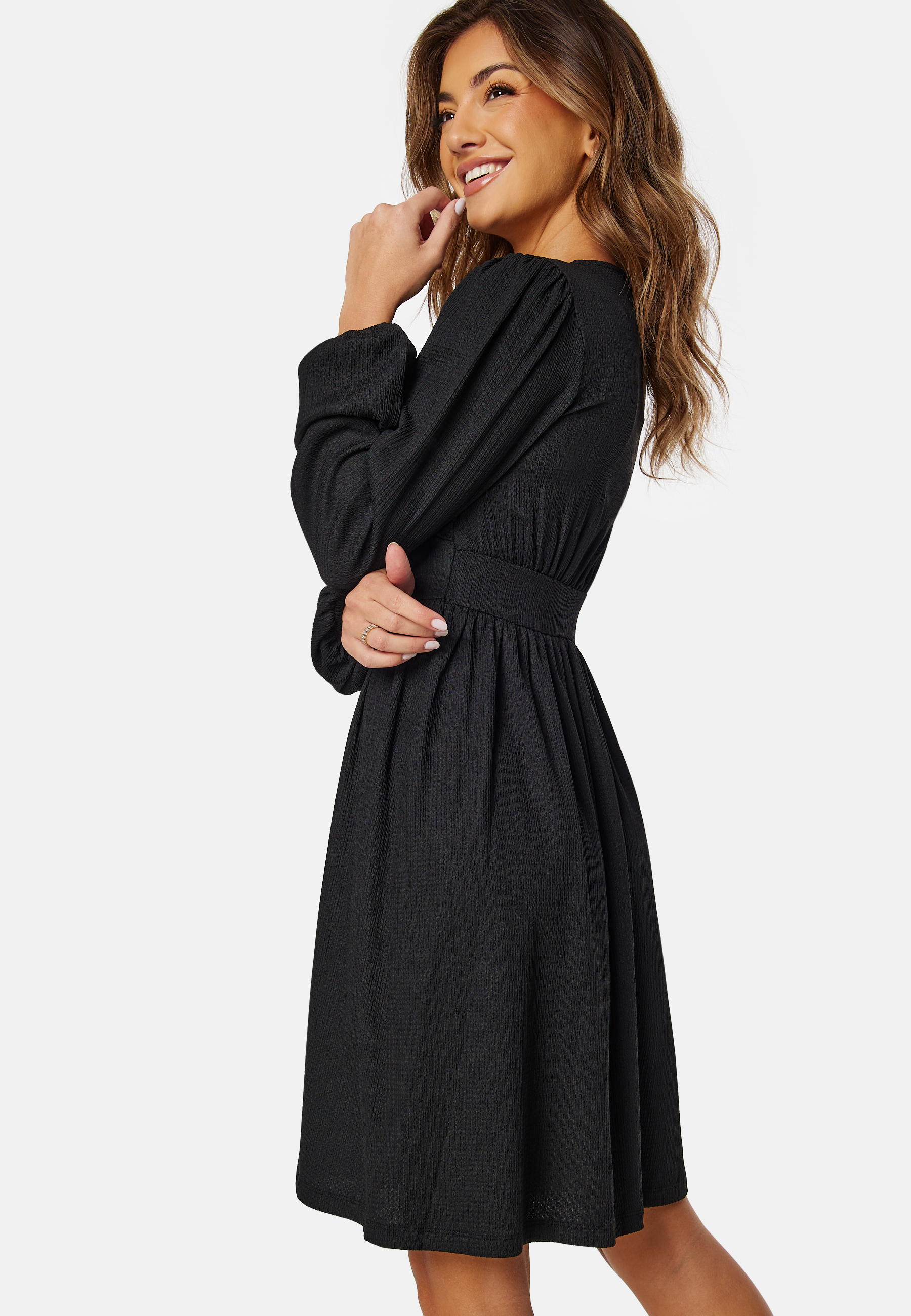 Structure Button Short Dress 2