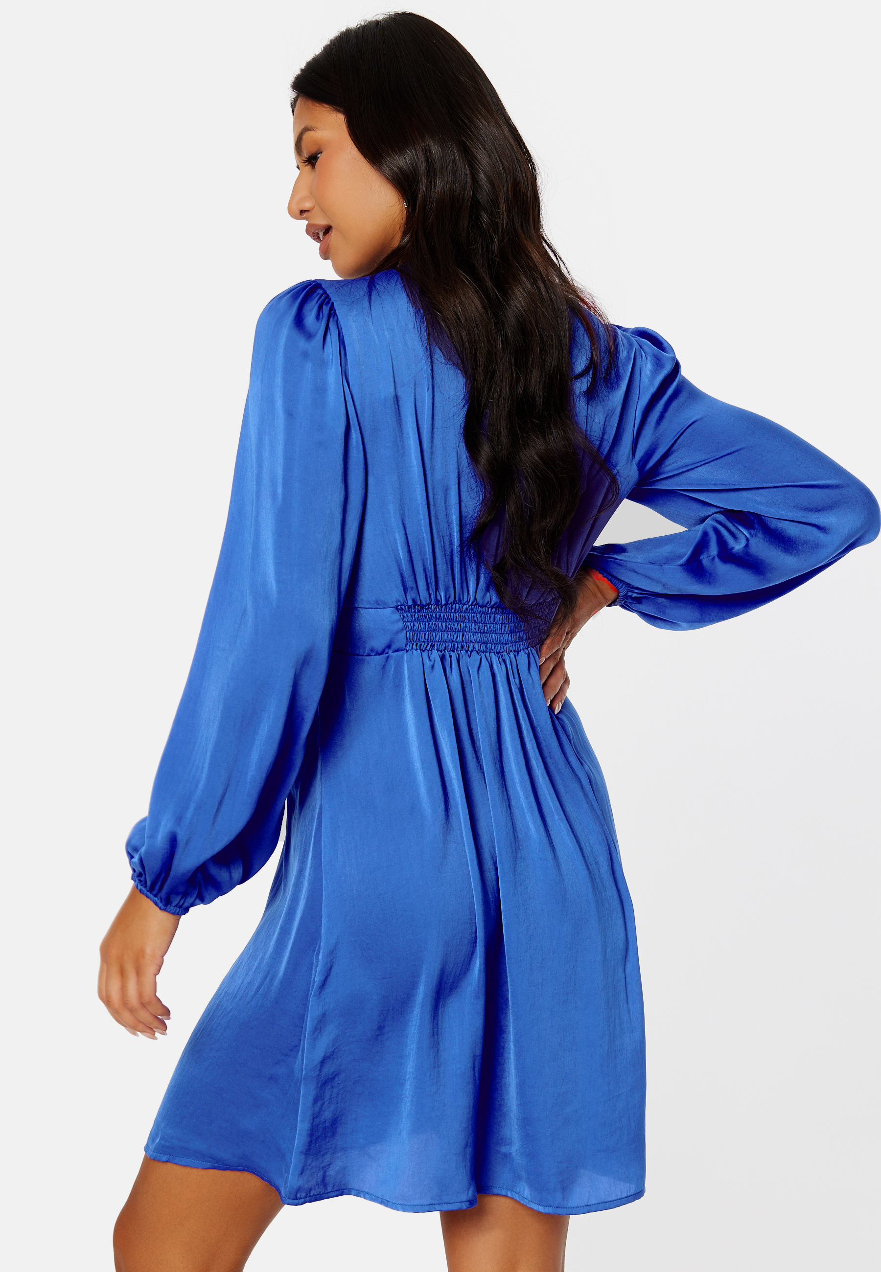 Lucinda satin dress 3