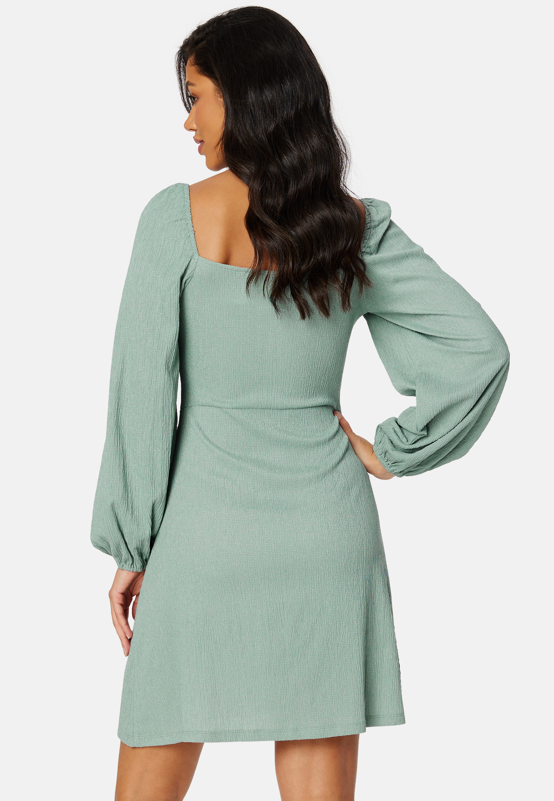Manda puff sleeve dress 3