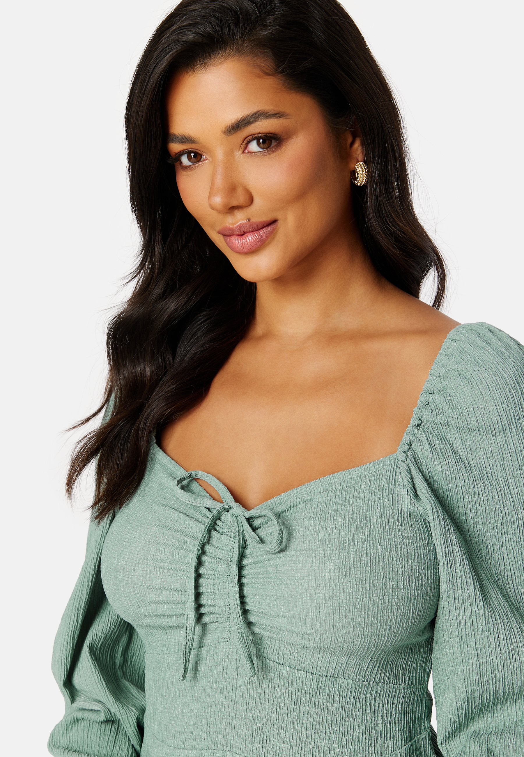 Manda puff sleeve dress 4
