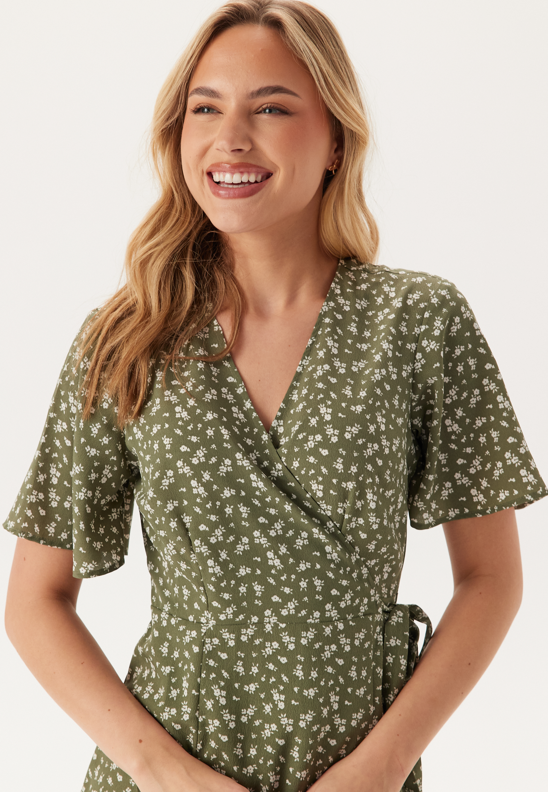 Midi Butterfly Wrap Dress 2