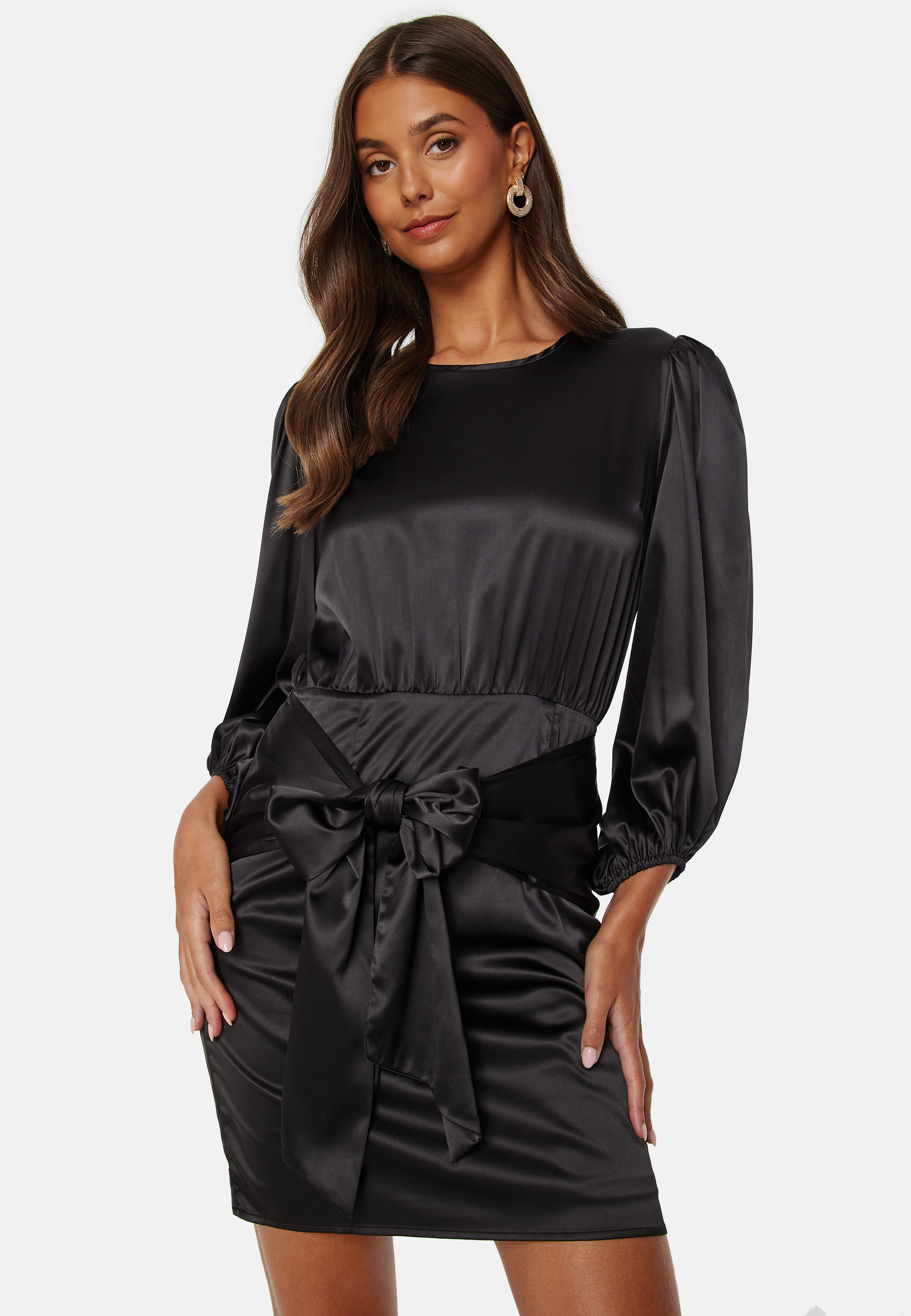 Nellie Satin Dress