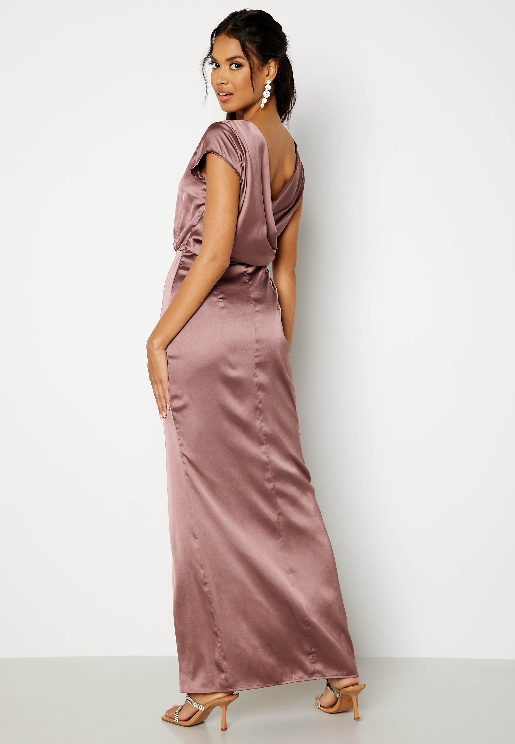 Allie Satin Gown 2