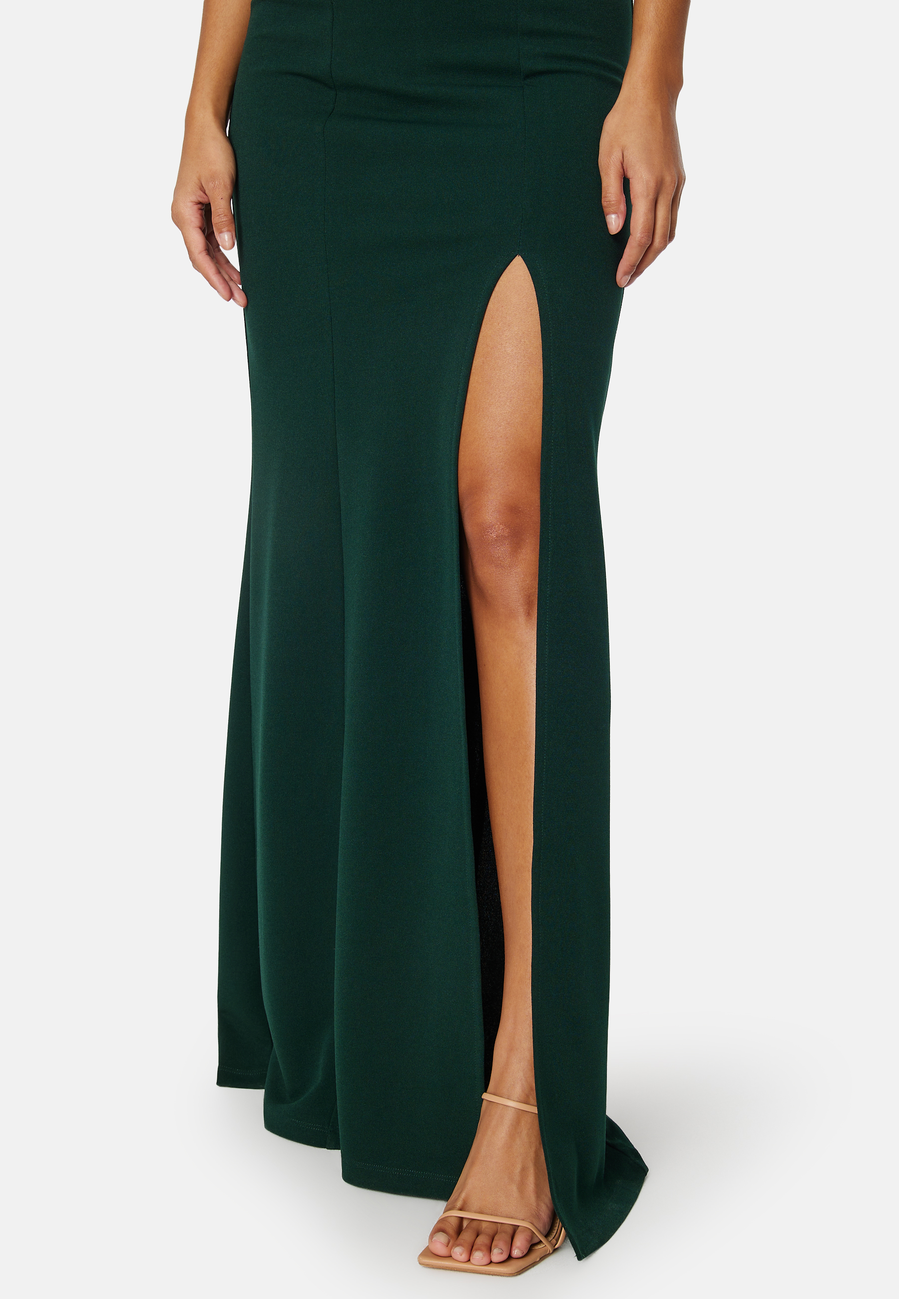 Twist Off Shoulder Gown 2