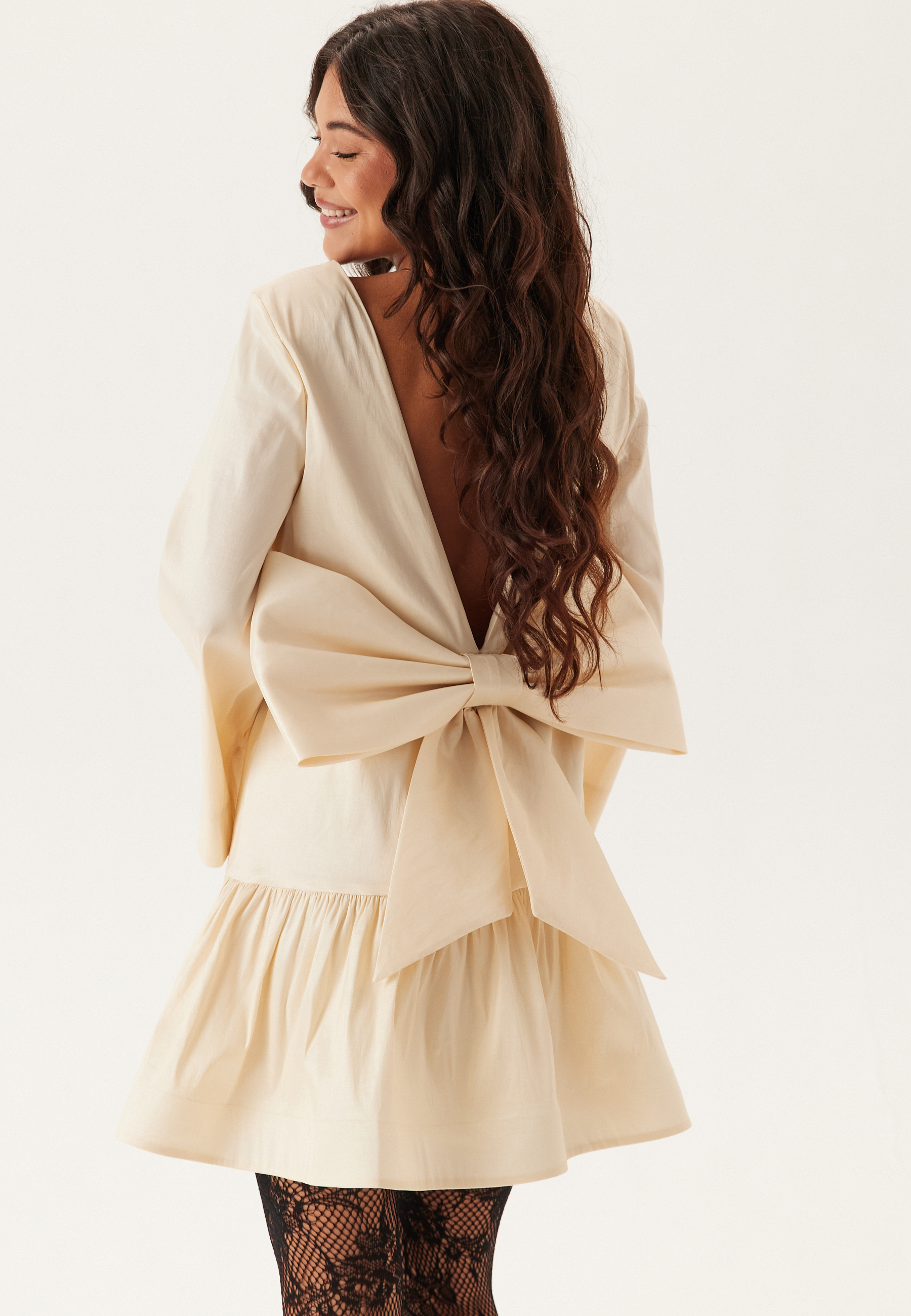 Bow Back Shift Dress 1