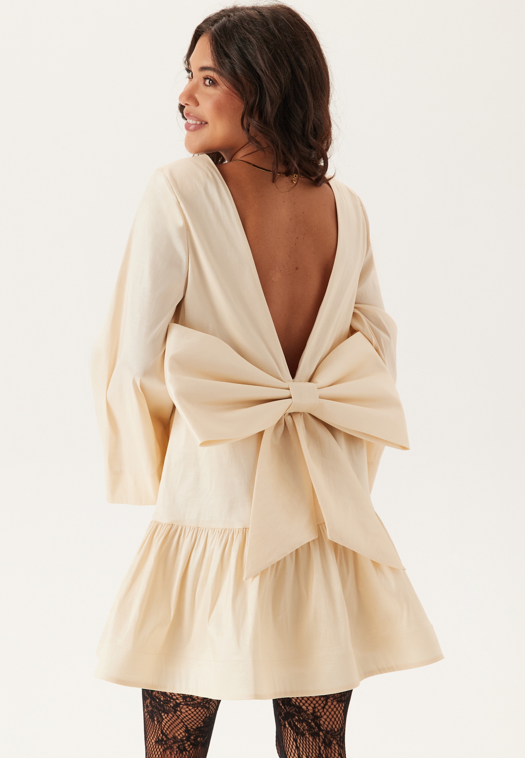Bow Back Shift Dress 2