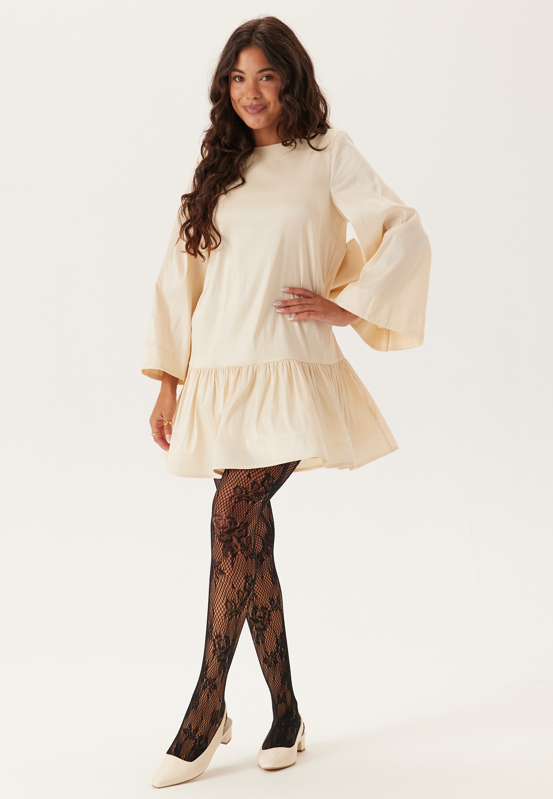 Bow Back Shift Dress 3